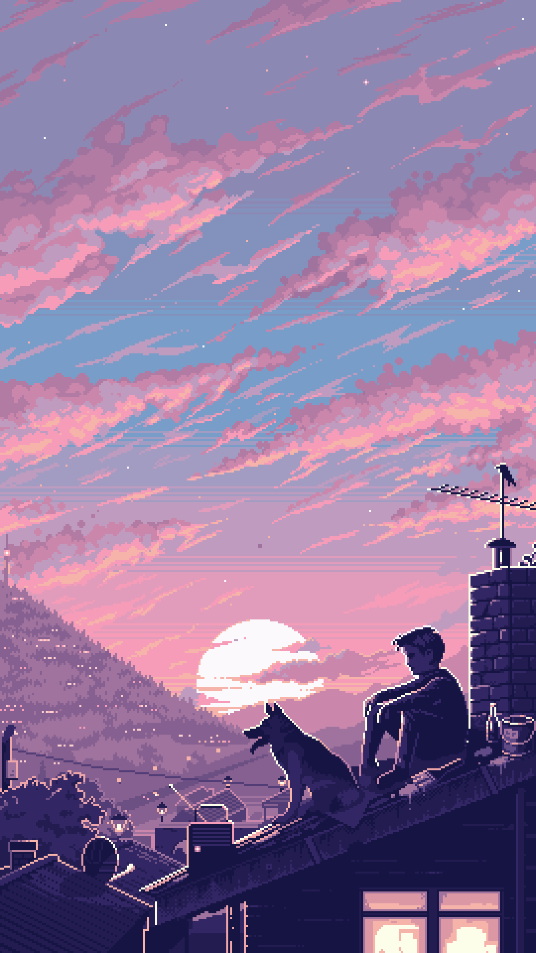 1080x1920 Taking A Rest art animation