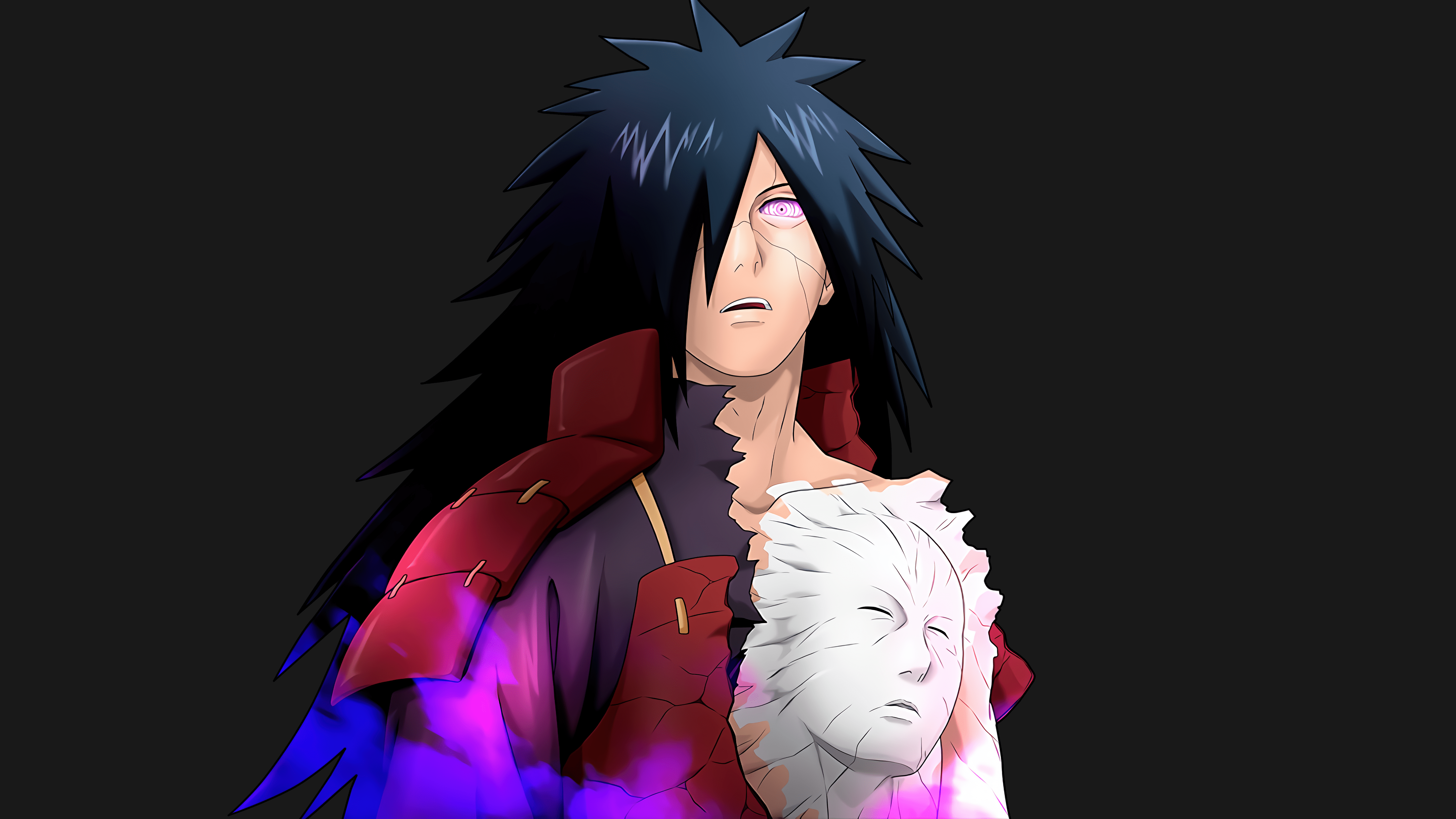 5120x2880 Madara Uchiha Wallpaper 4K, Fan Art, Digital render, 5K