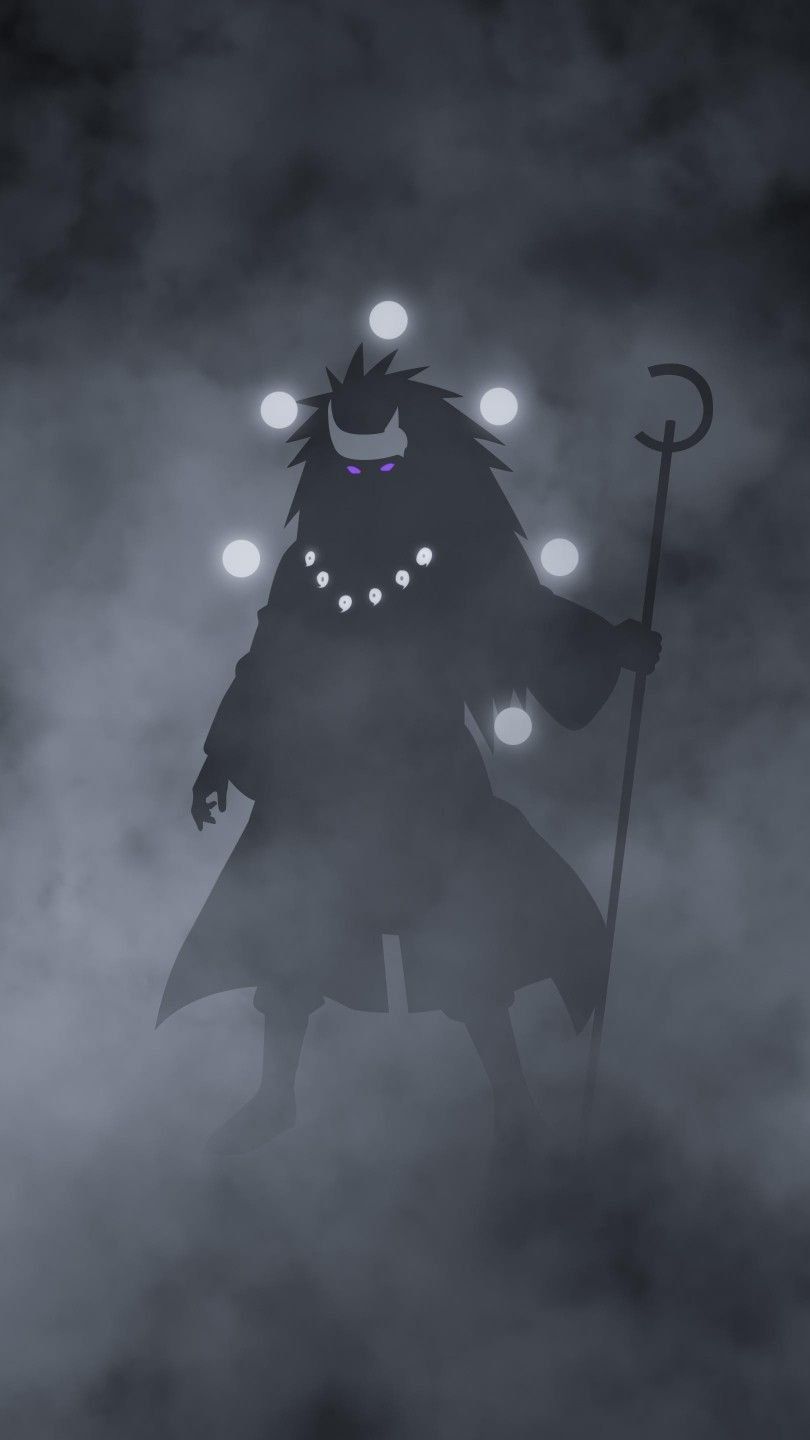 810x1440 Black Madara Wallpaper