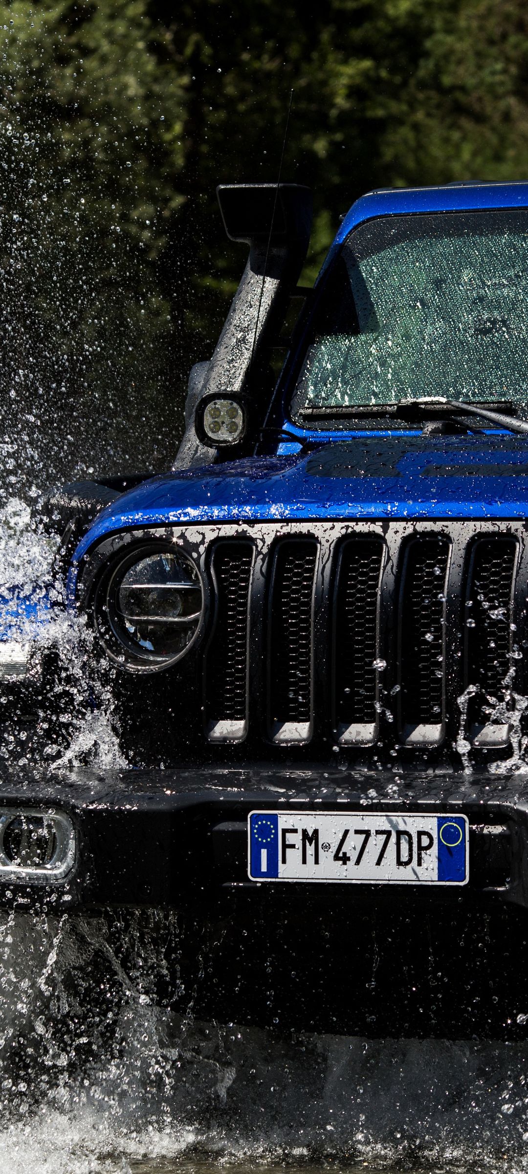 1080x2400 Download Jeep Wrangler Unlimited 1941 Sahara, Blue, SUV, Front, 4x Jeep, Wrangler Unlimited 1941 Sahara Wallpaper in 1080x2400 Resolution