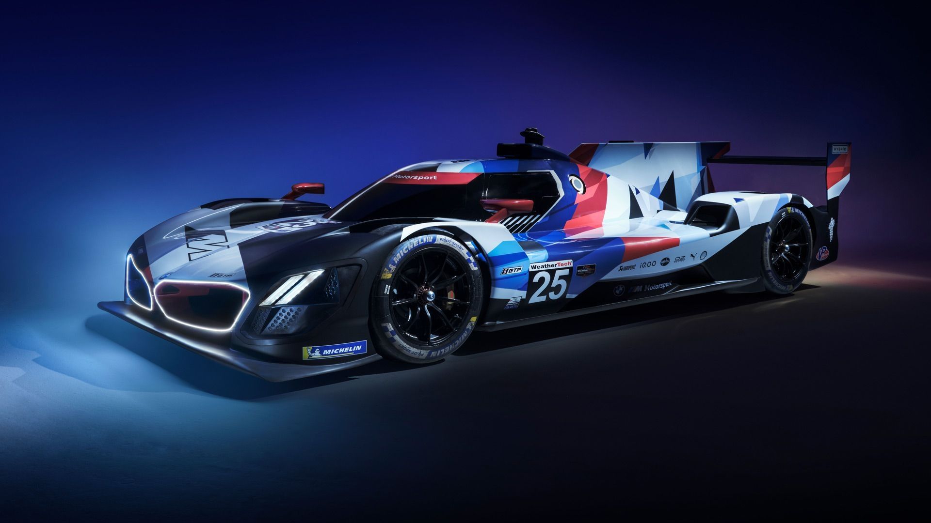 1920x1080 BMW reveals 2023 M Hybrid V8 LMDh in race livery, confirms IMSA driver lineup