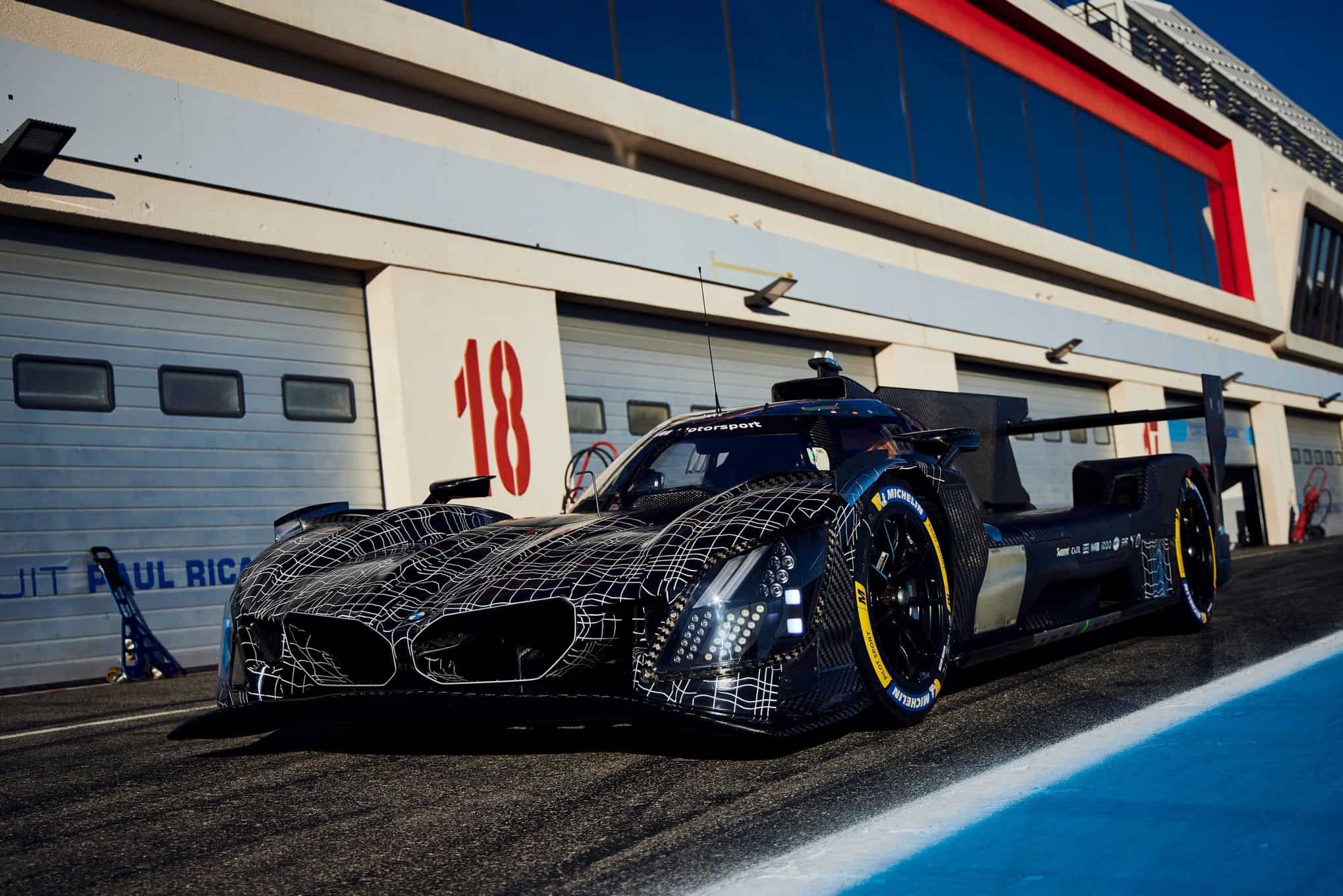 2039x1360 BMW M Hybrid V8 Reveals New Headlights Ahead Of Daytona Test