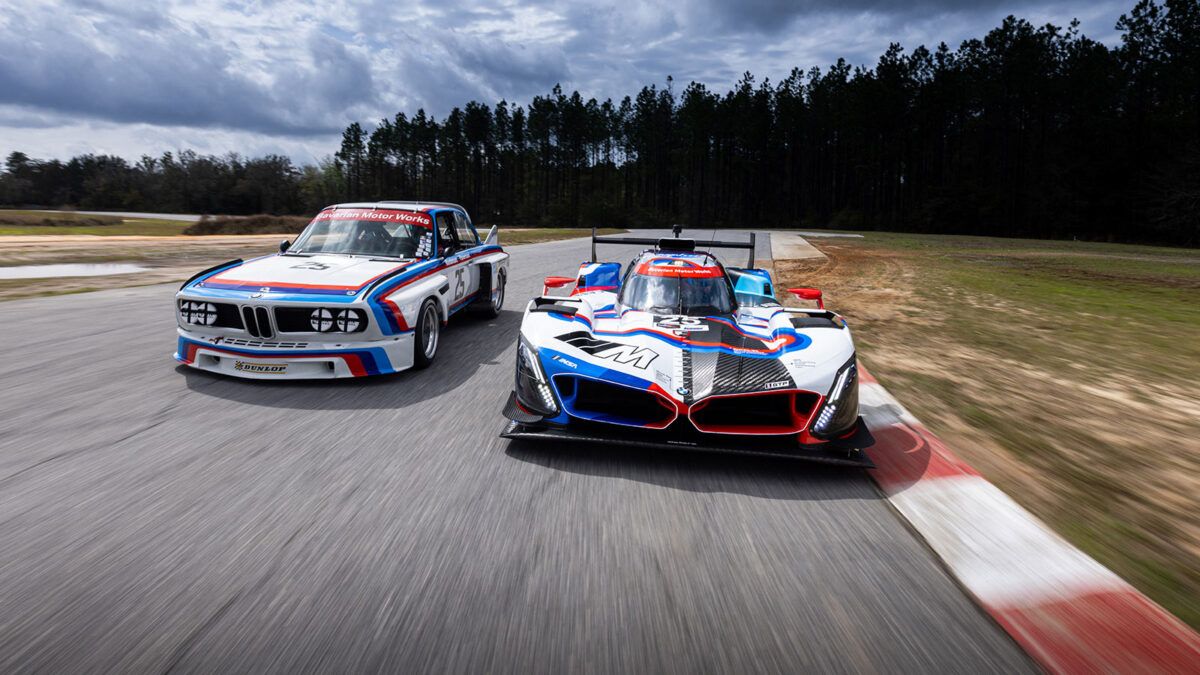 1200x675 Years of BMW North America: Anniversary livery makes the BMW M Hybrid V8 a standout at the 12h Sebring Letterman Lanigan