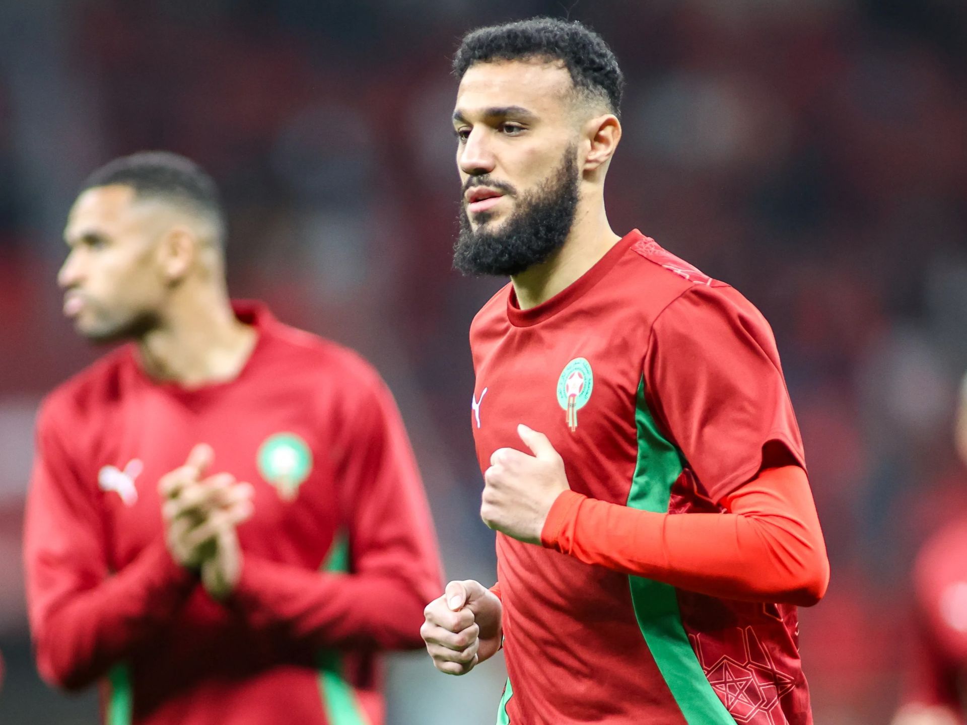 1920x1440 Man Utd Star Noussair Mazraoui Forced Off Just 29 Minutes Into Morocco's Final World Cup Warm Up Before Facing Brazil