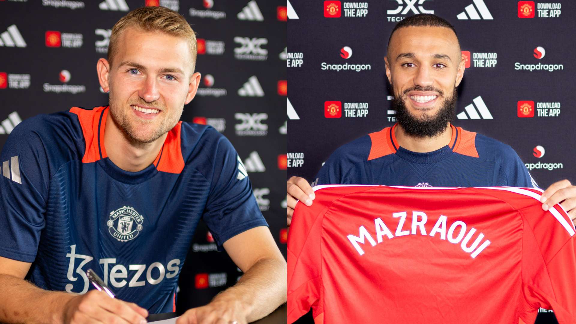 1920x1080 Erik Ten Hag Gets His Wish! Man Utd Confirm Double Signing Of Ex Ajax Pair Matthijs De Ligt And Noussair Mazraoui