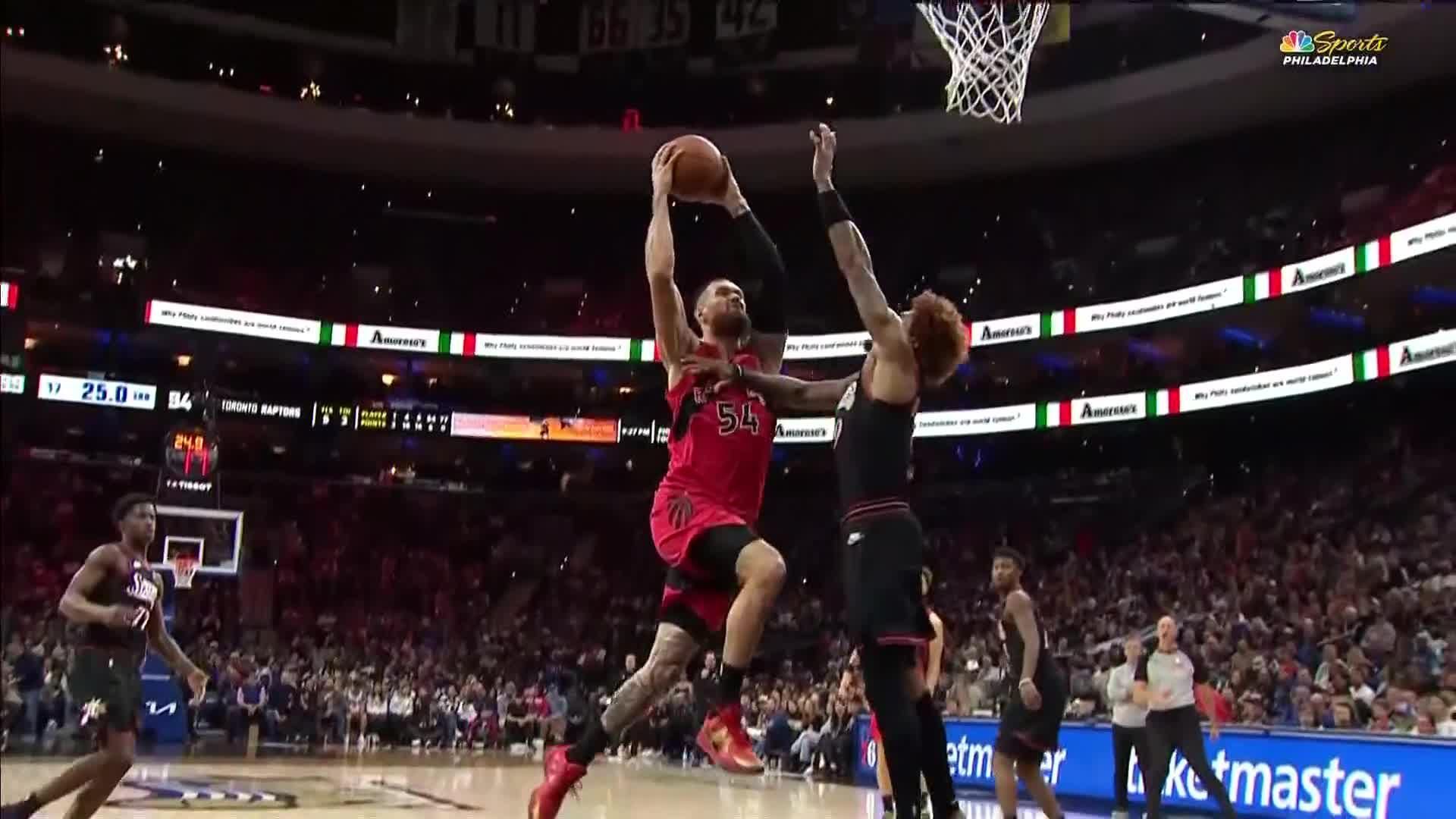 1920x1080 Sandro Mamukelashvili Somehow Gets The And 1 To Fall