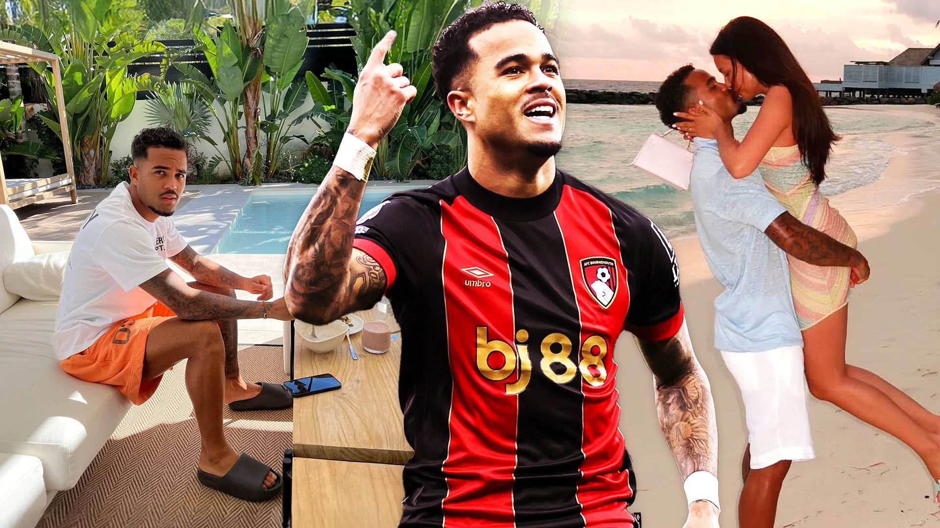 1920x1080 Inside Justin Kluivert's glamorous life, from travelling world on private jets to romantic engagement to fiancee