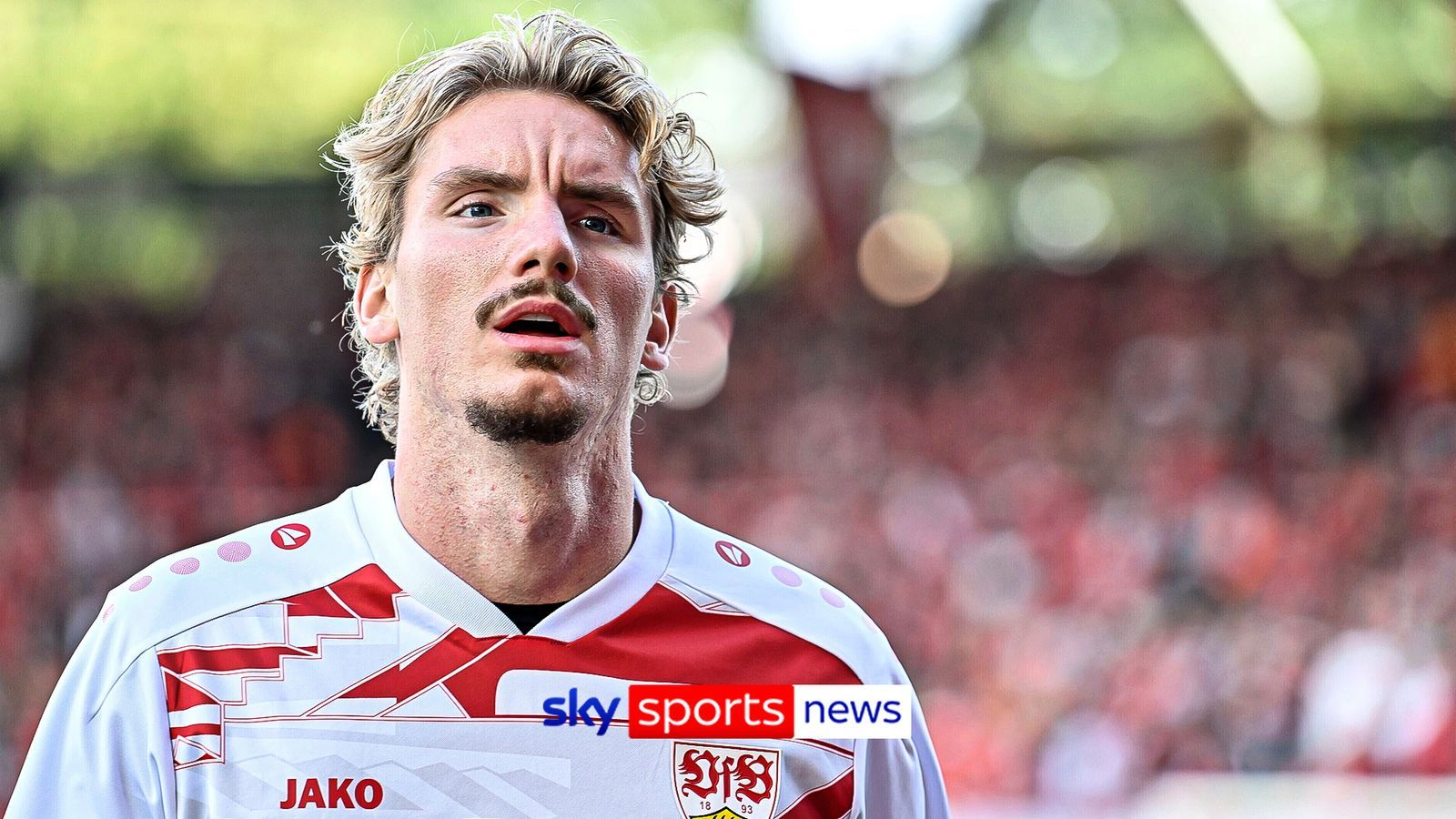 1600x900 Dennis Bayer of Sky Germany says Newcastle target, Stuttgart’s Nick Woltemade, is an outstanding player who 'exploded' in the second half of last season