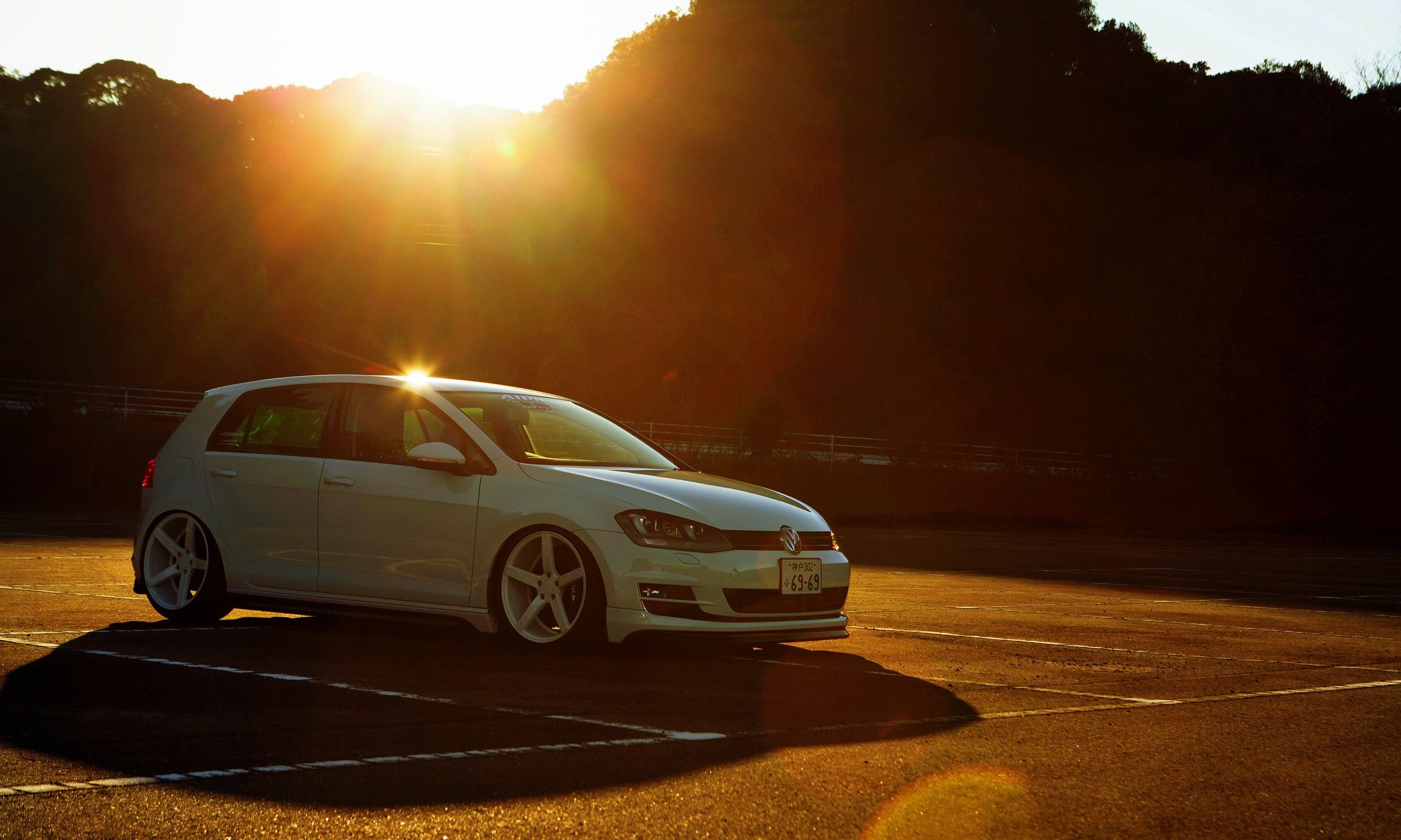 2300x1380 Volkswagen, VW Golf 7 GTI, Car, Volkswagen Golf Mk7 Wallpaper HD / Desktop and Mobile Background