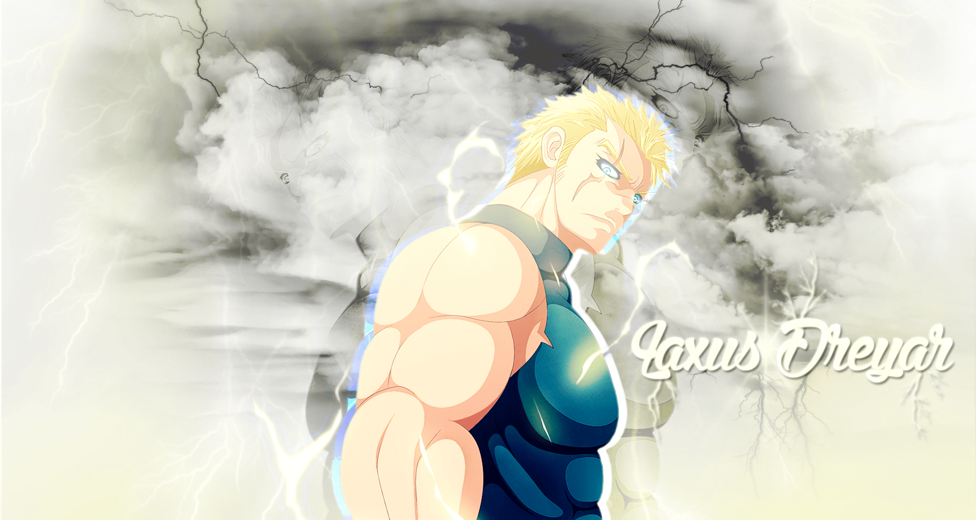 1920x1024 Download 1920x1024 Fairy Tail, Laxus Dreyar Wallpaper