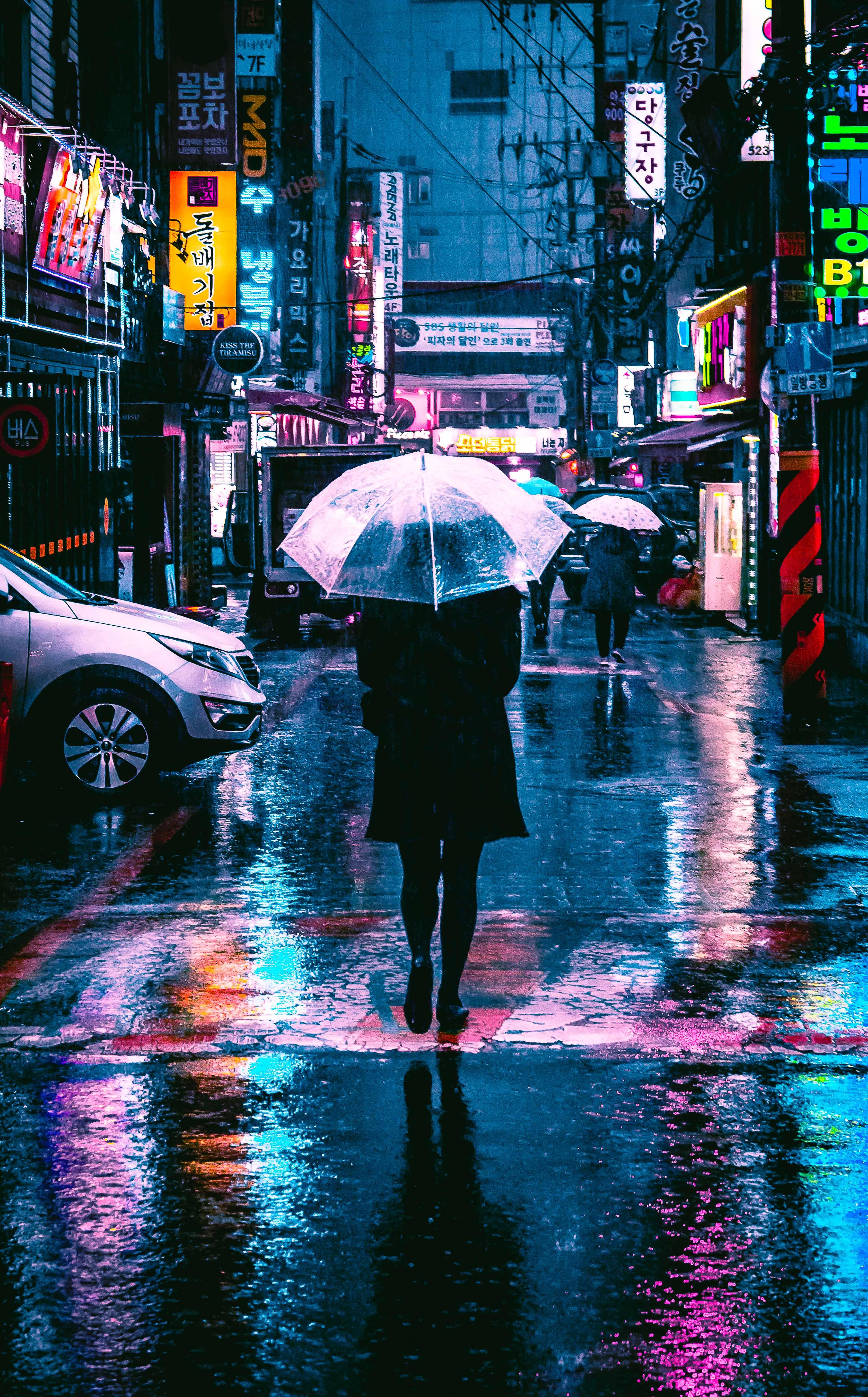 3075x4948 Rainy Incheon, South Korea
