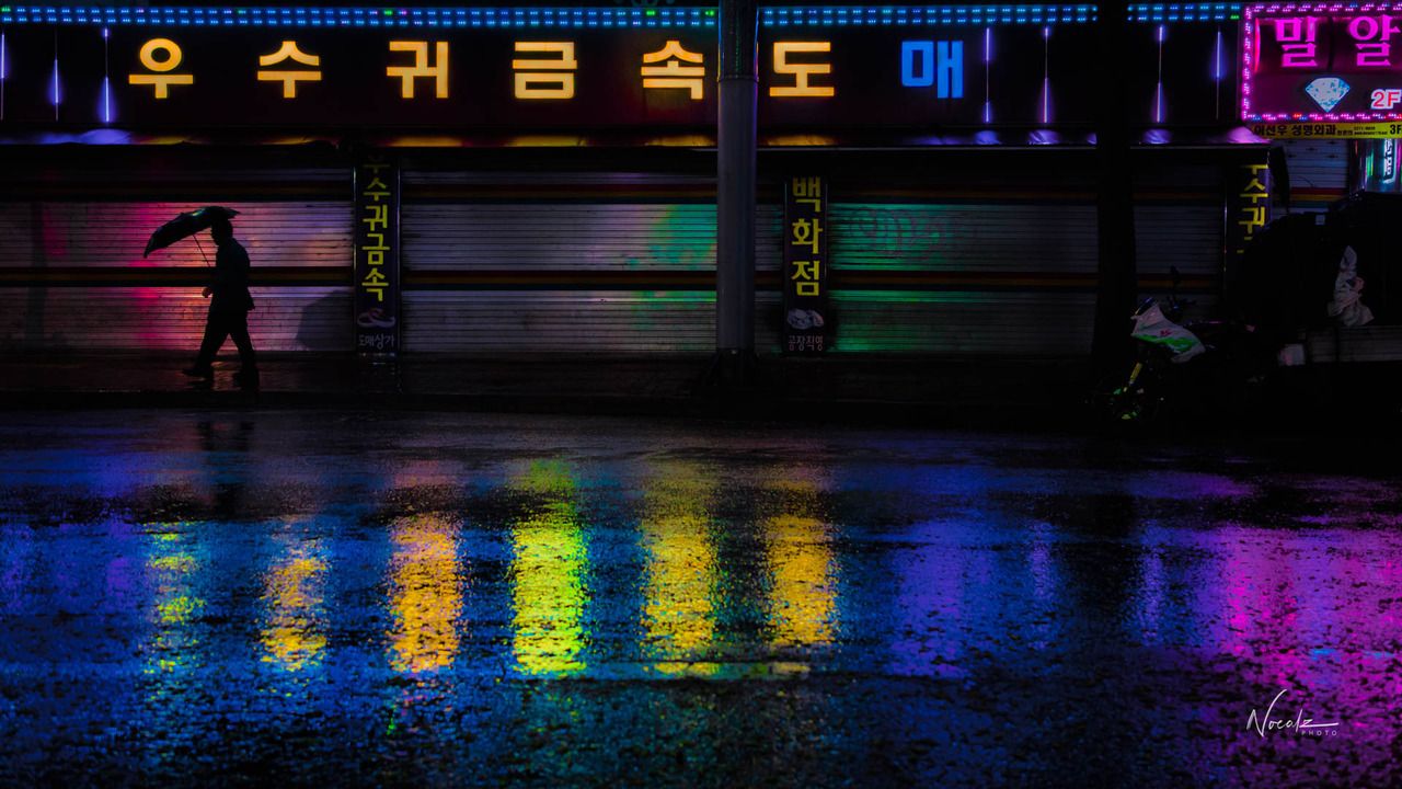 1280x720 Rainy Seoul 2049 and follow plz:) /noealzii