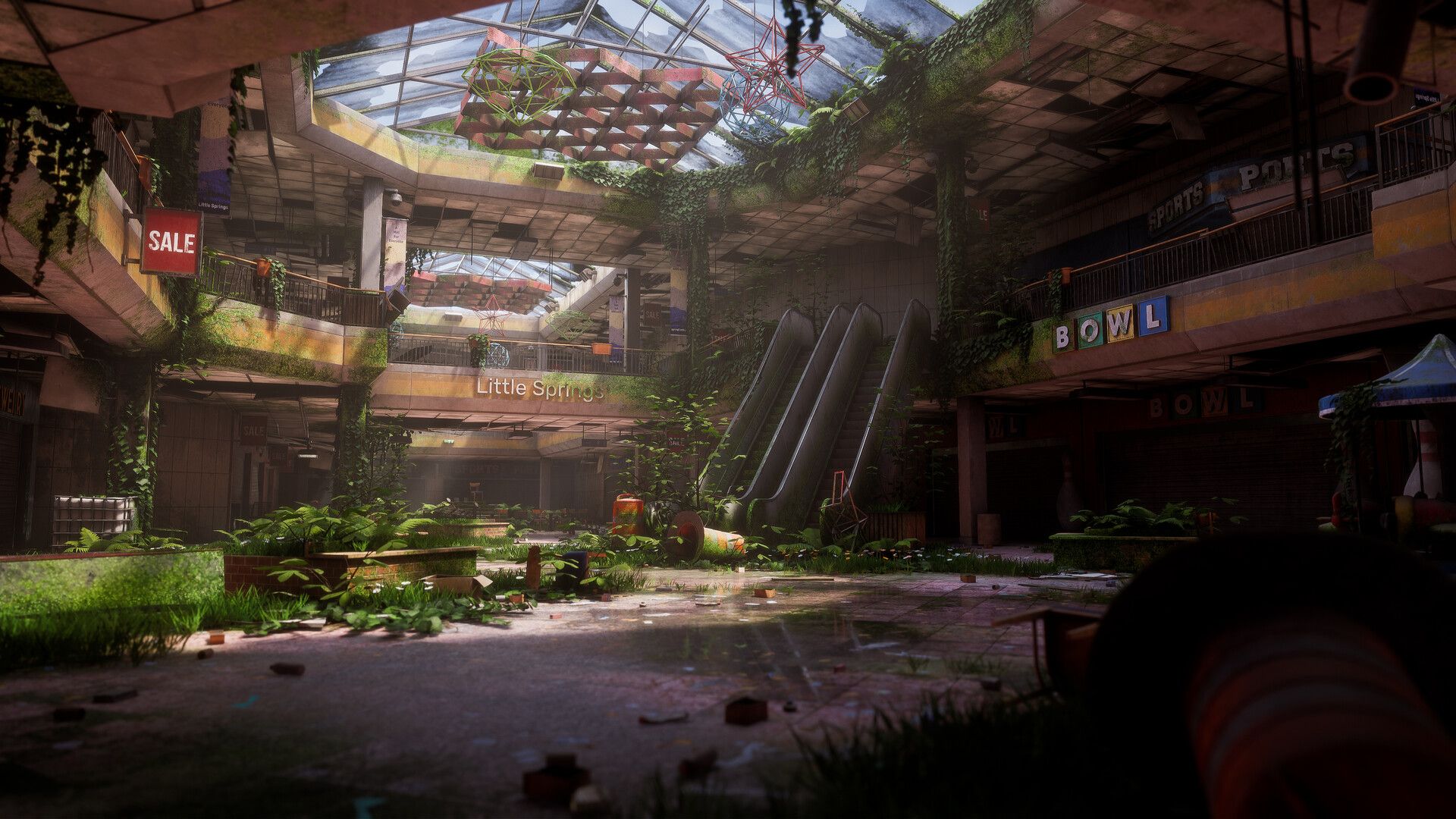 1920x1080 Abandoned Shopping Mall