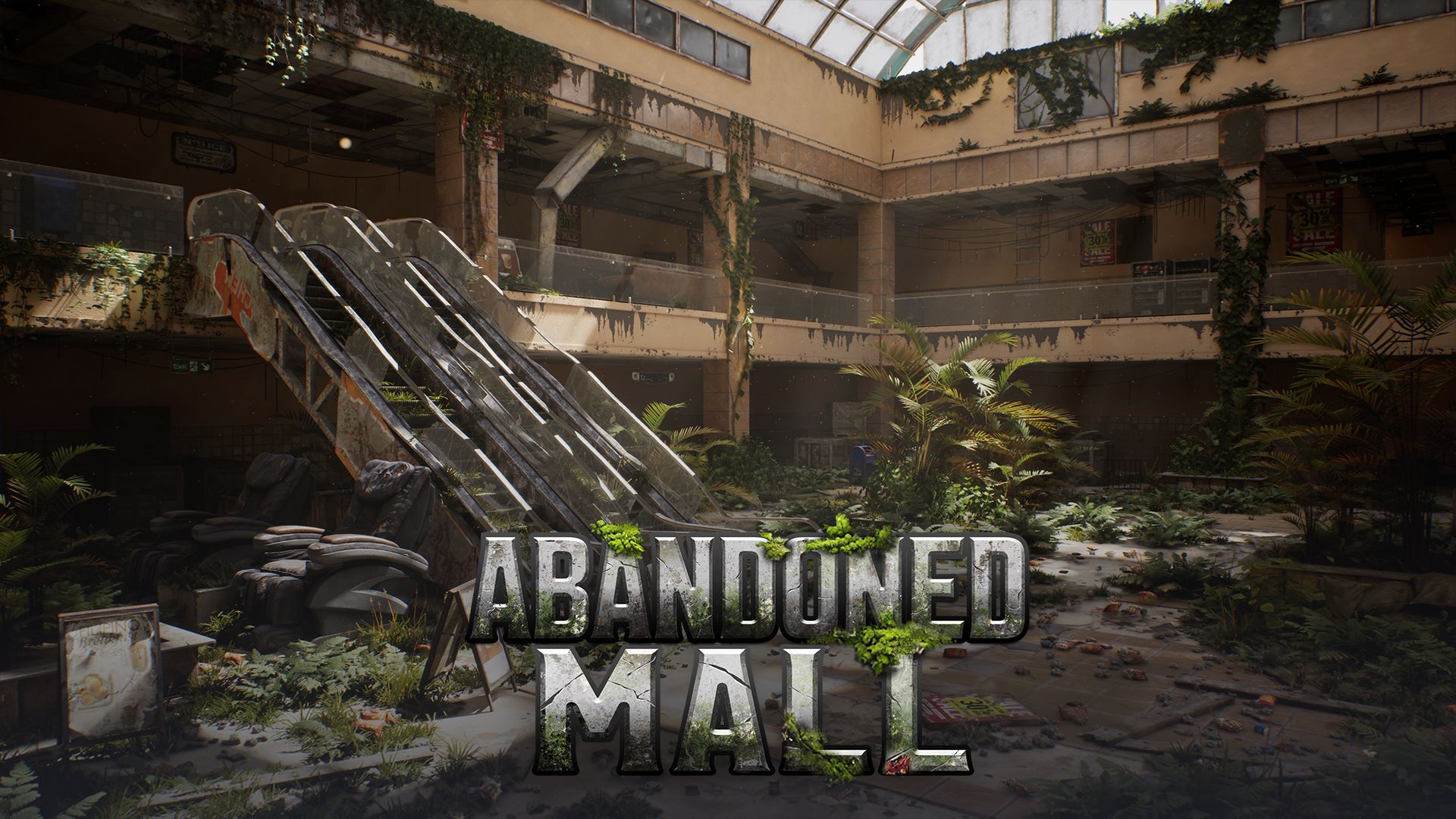 1920x1080 Abandoned Mall