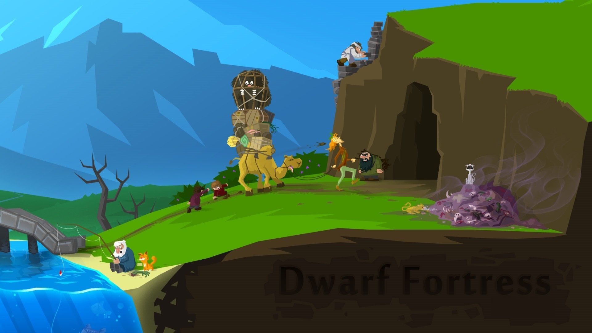 1920x1080 Dwarf Fortress wallpaper from 2ch