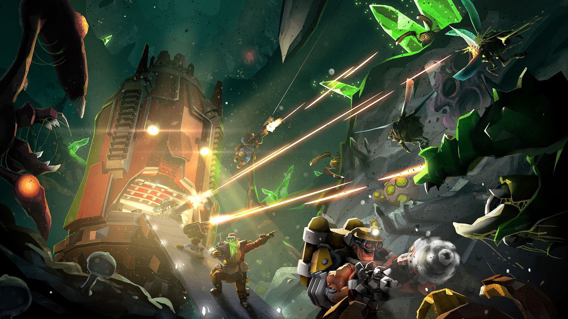 1920x1080 Deep Rock Galactic and Dwarf Fortress call on their fans for a Steam revolution: a new dwarf tag to unite the games under one label