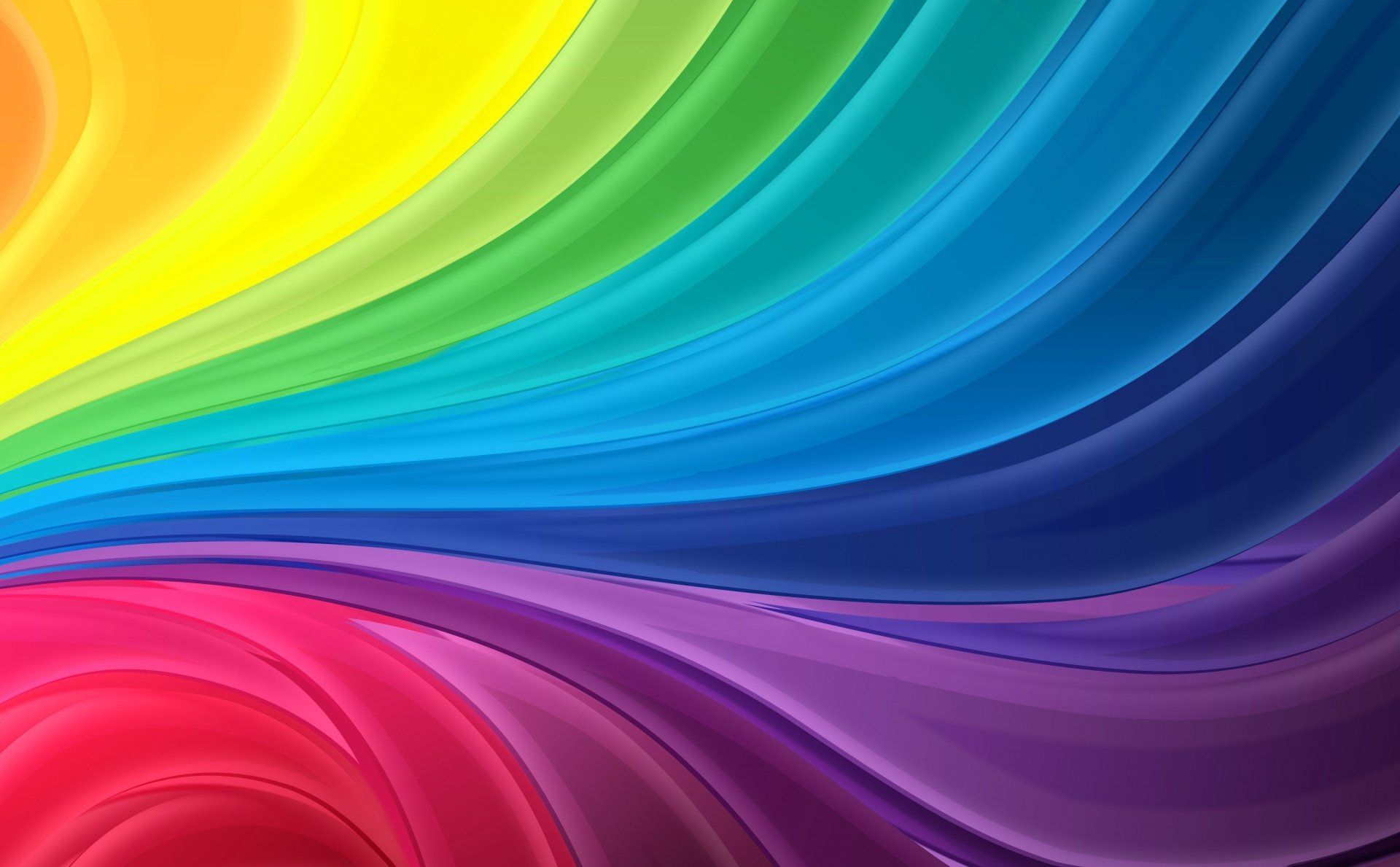1920x1189 Vivid RGB Rainbow Waves