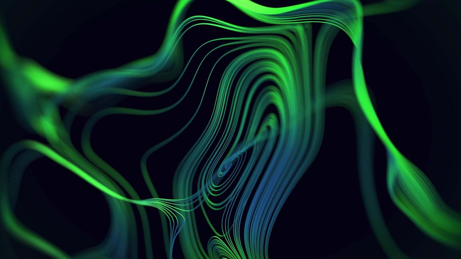1600x900 colorful green razer 4k HD abstract Wallpaper