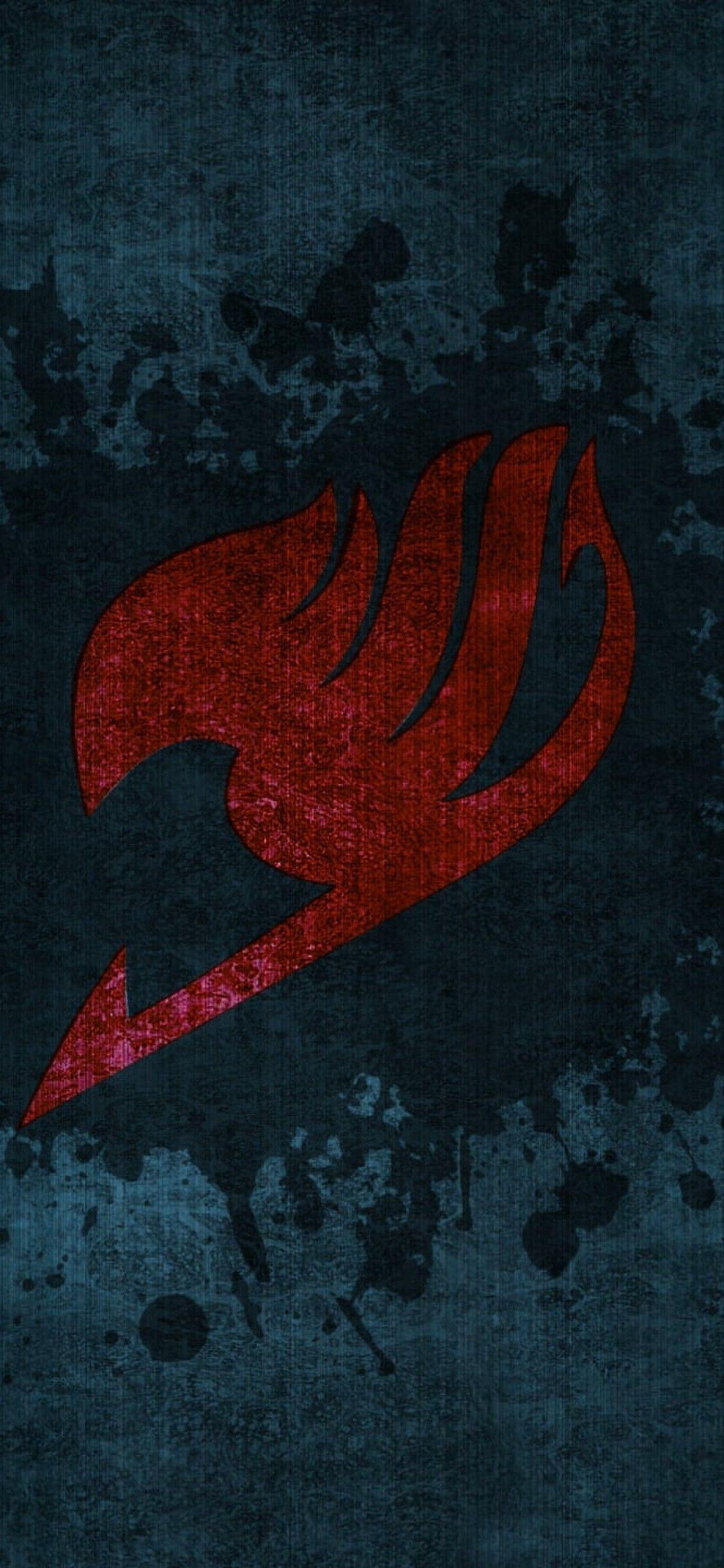 1125x2436 Download 1125x2436 Fairy Tail, Logo Wallpaper for iPhone X