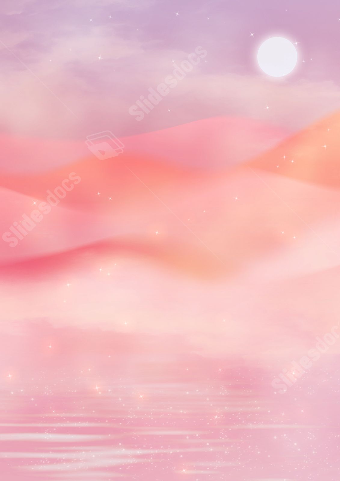 1131x1600 Abstract Pink Clouds In A Japanese Cartoon Fantasy World Page Border Background Word Template And Google Docs For Free Download