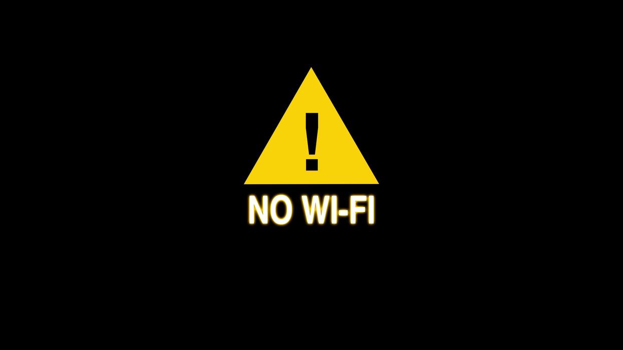 1244x700 A yellow triangular warning sign displays a bold exclamation point above the word warning to alert all drivers