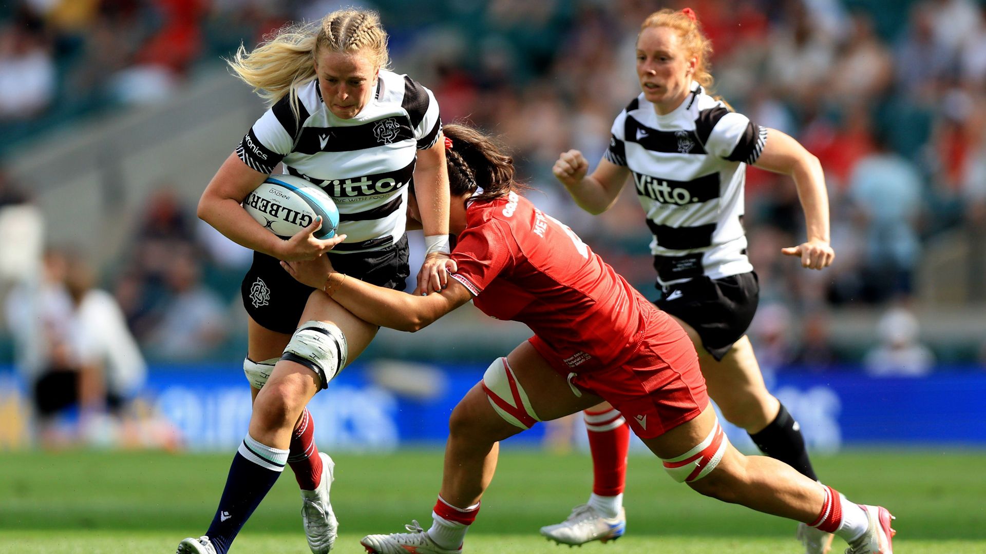 1920x1080 Sarah Bonar Features In Star Studded Barbarians Line Up In Friendly Clash Against Wales