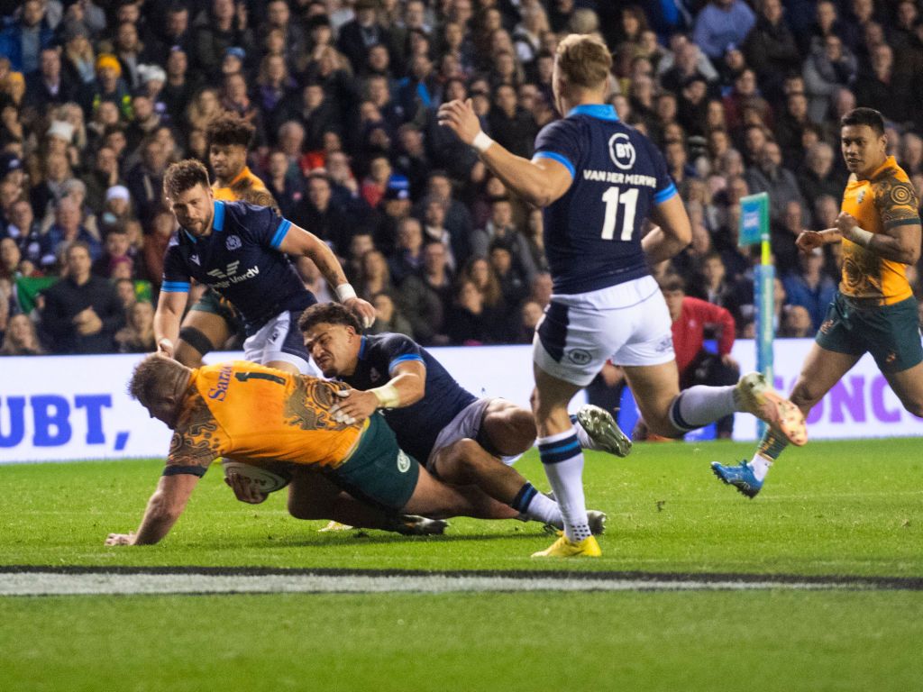 1024x768 Wallbaies hang on to beat Scotland in Edinburgh Rugby Pacific