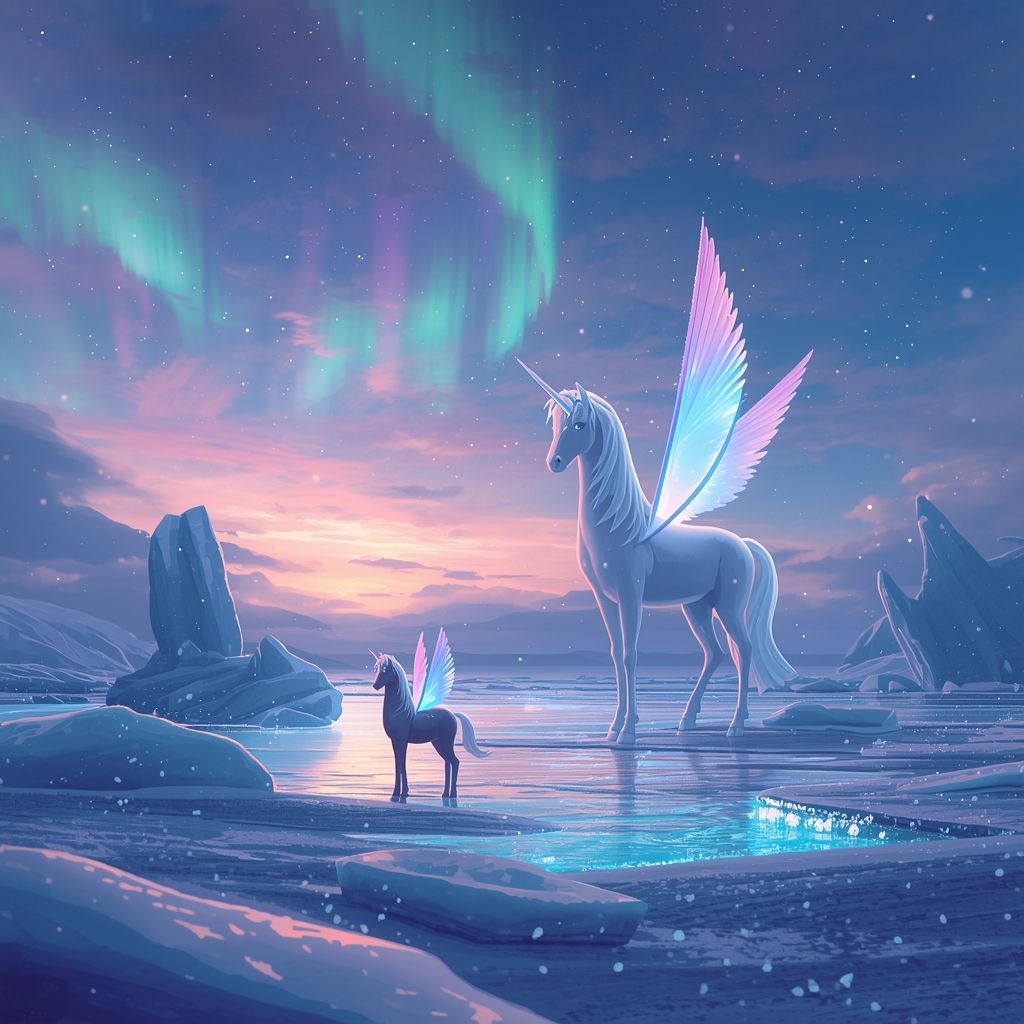 1024x1024 serene high resolution fantasy wallpaper featuring