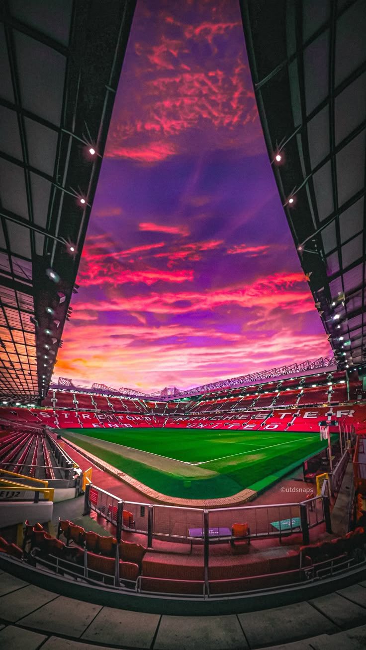 736x1309 Manchester united background. Old trafford wallpaper iphone, Stadium wallpaper, United stadium