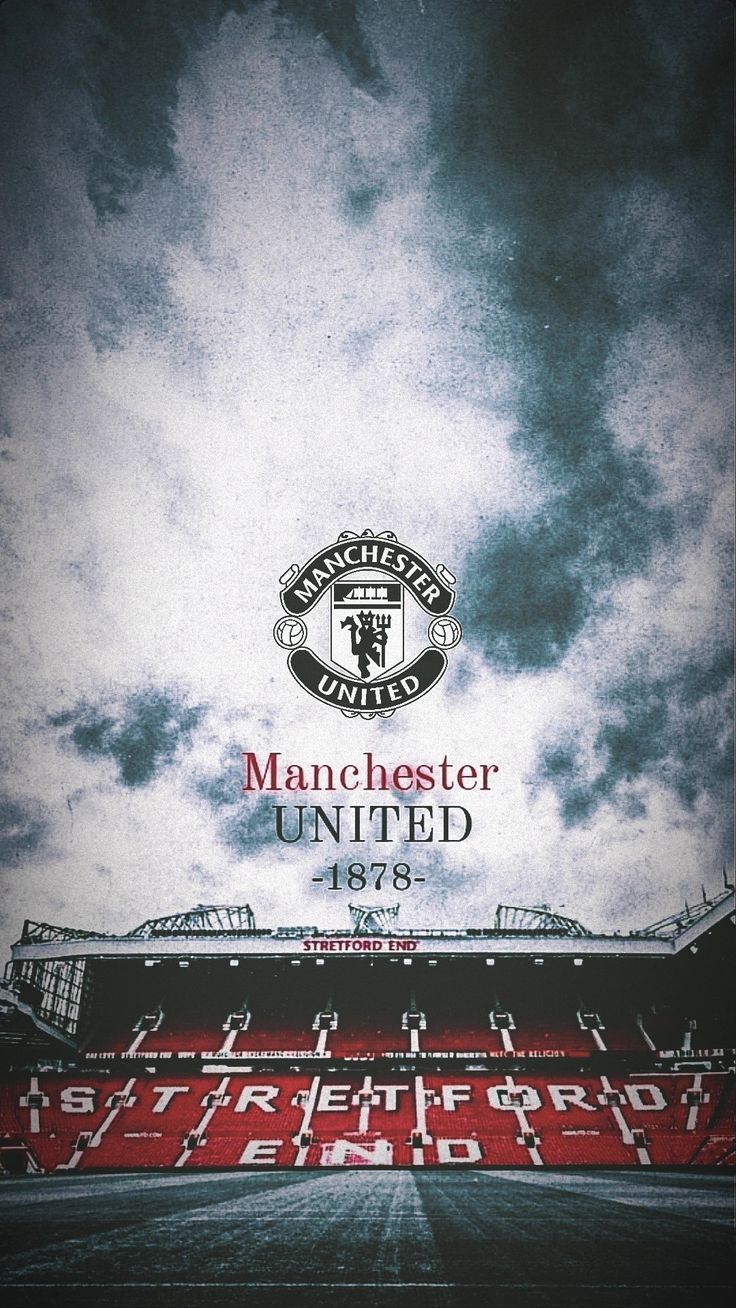 736x1308 Old Photo of Manchester United Stadium. Man utd wallpaper iphone, Man utd background, Manchester united