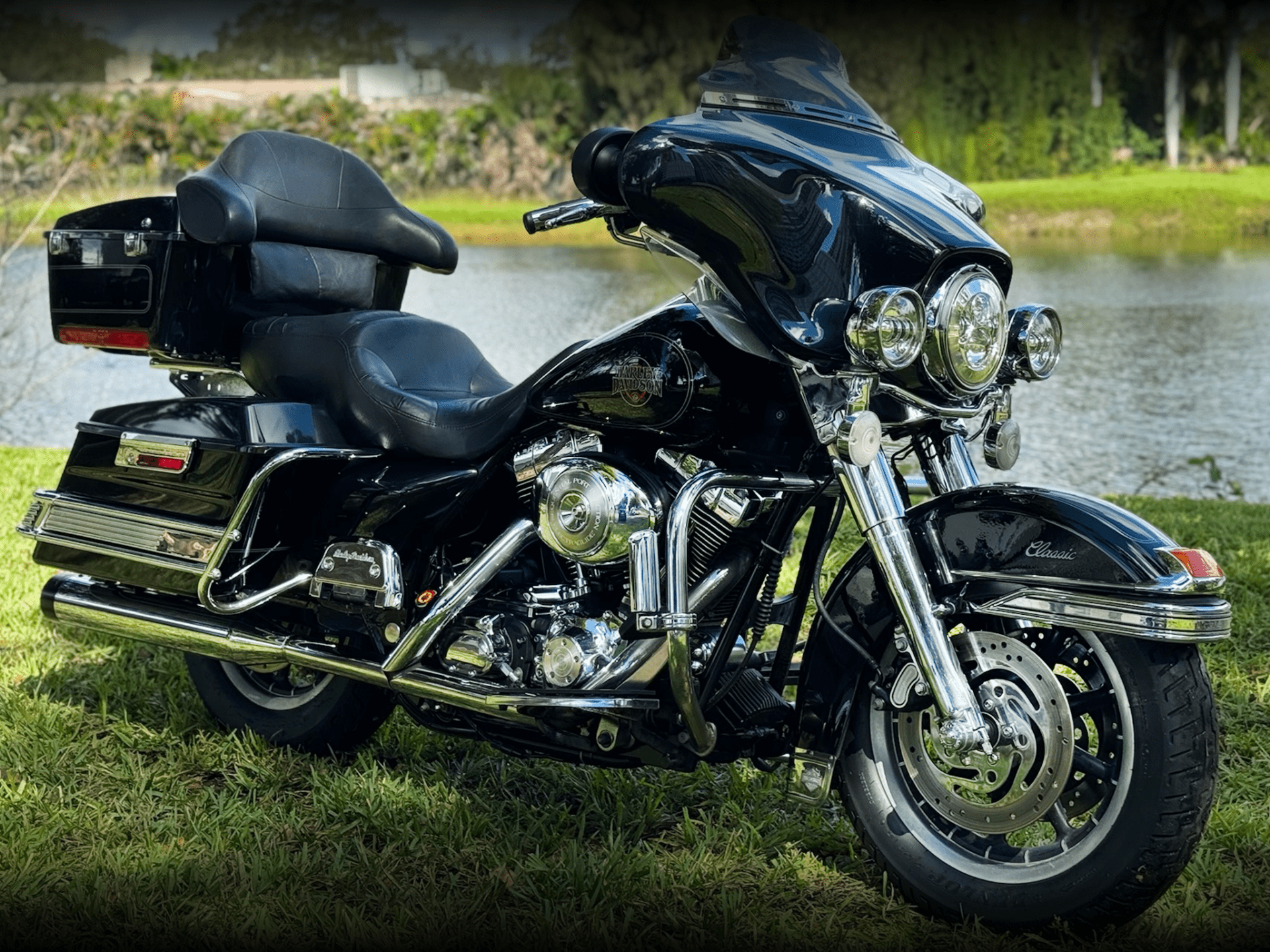 1920x1440 Used 2004 Harley Davidson FLHTC FLHTCI Electra Glide® Classic Vivid Black. Motorcycles In North Miami Beach FL