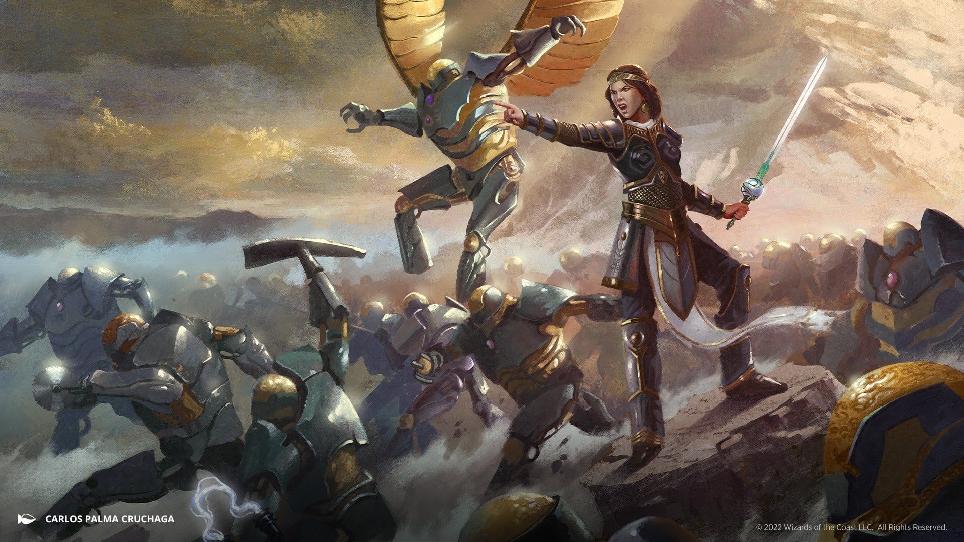 1920x1080 Now that the full spoiler is out, this art of Elspeth never got a card. It might be from an upcoming set