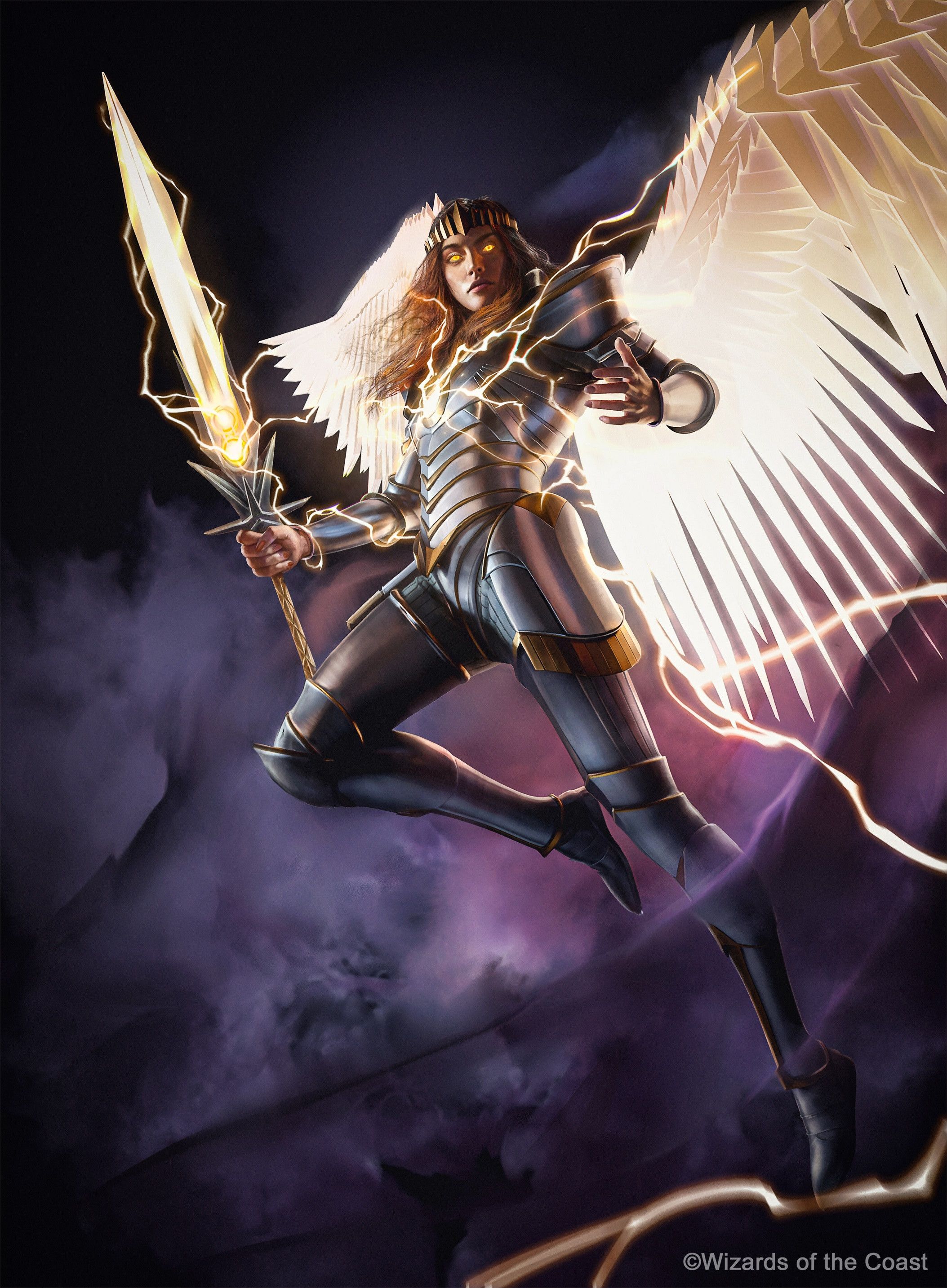 2107x2867 Magic The Gathering: Archangel Elspeth