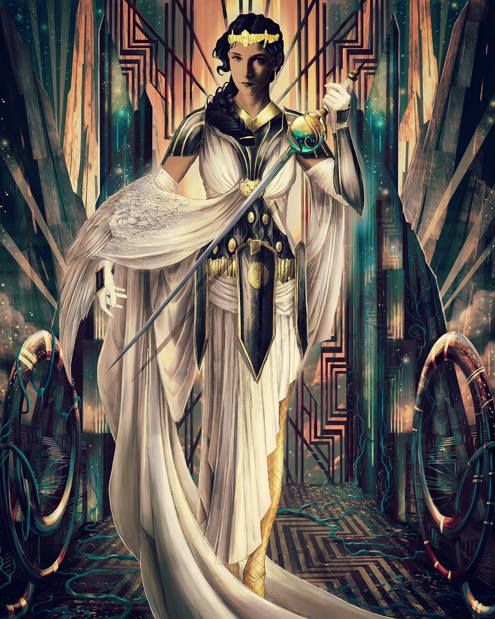 1638x2048 The Geeky Nerfherder: #ArtOfTheDay: 'Elspeth Resplendent'