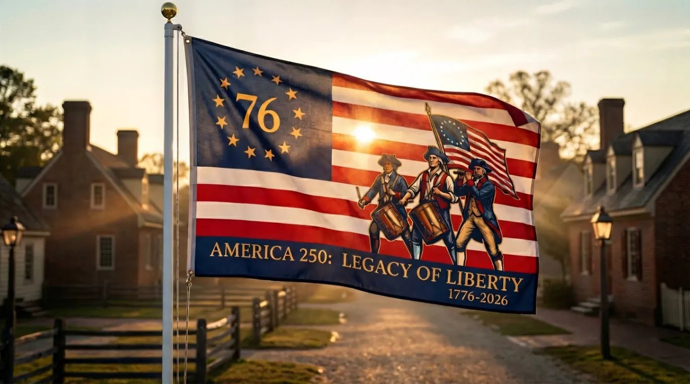 1371x764 America 250: Legacy Of Liberty Flag (1776 2026)