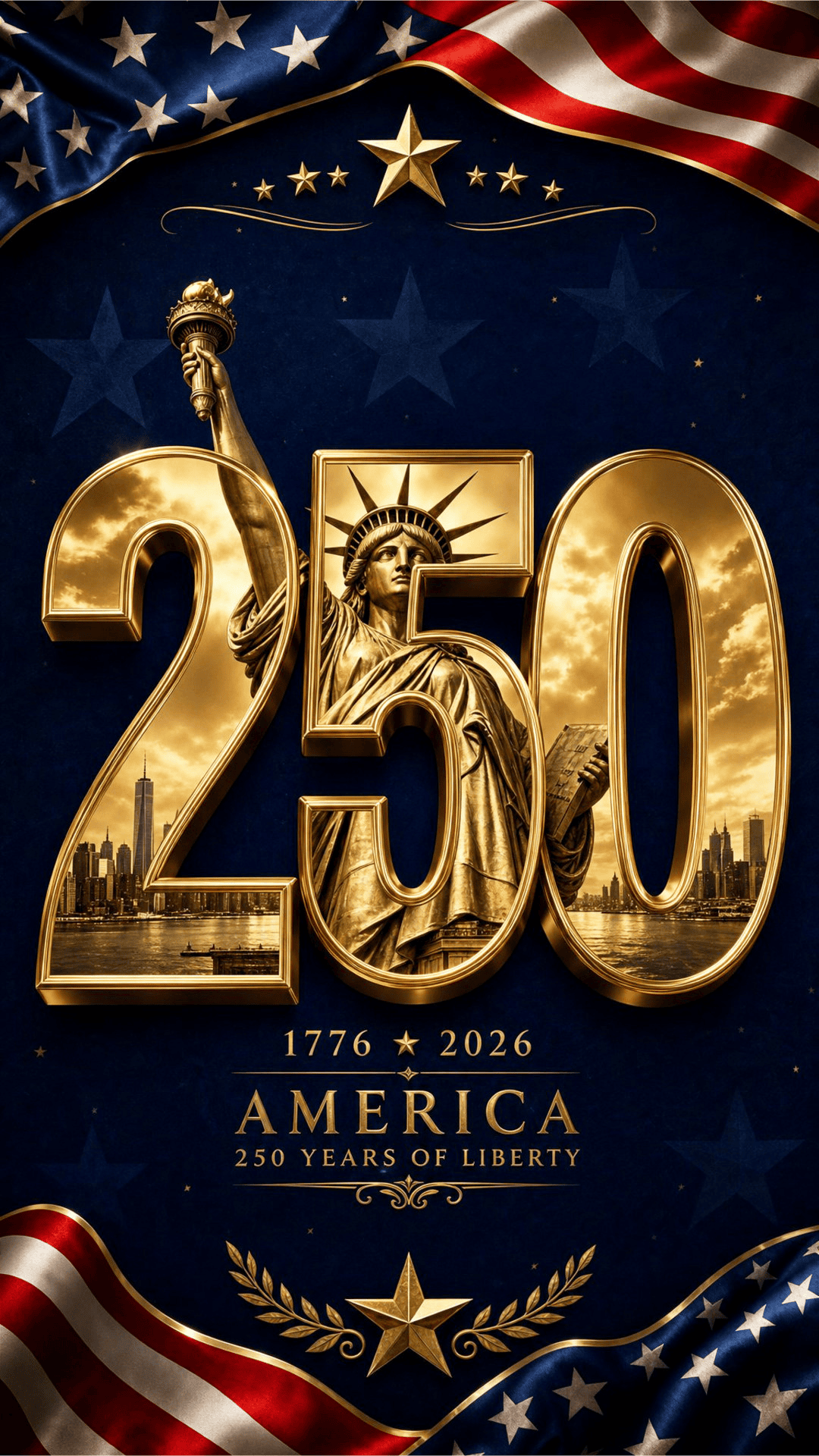 1080x1920 Fun 4th of July Phone Wallpaper