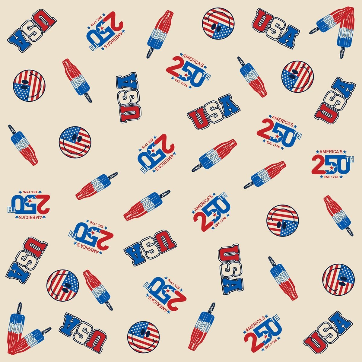 1200x1200 America's 250th Bandannas Bandanna Company