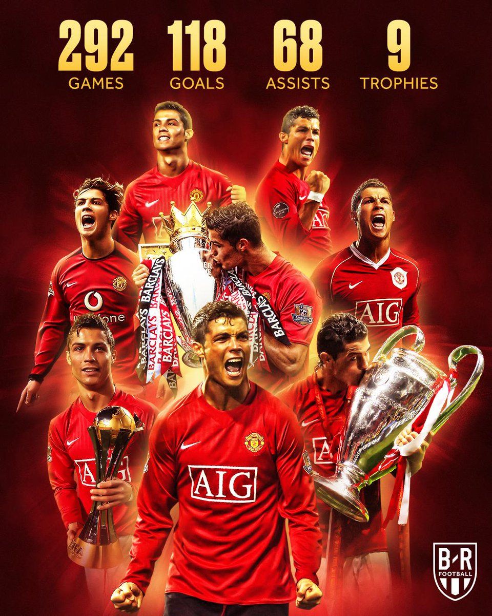 960x1200 On this day in Ronaldo signed for Manchester United. It was just the start