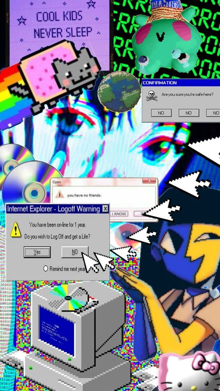 736x1308 internet #internetcore #breakcore #aesthetic #internetnostalgia #webcore #weirdcore #weird #glitch