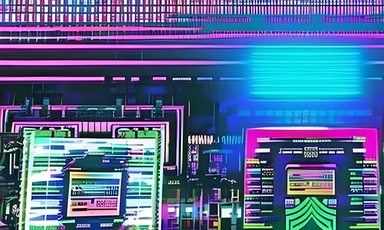 1600x960 Glitchcore Aesthetic: A 90s Internetcore Reality