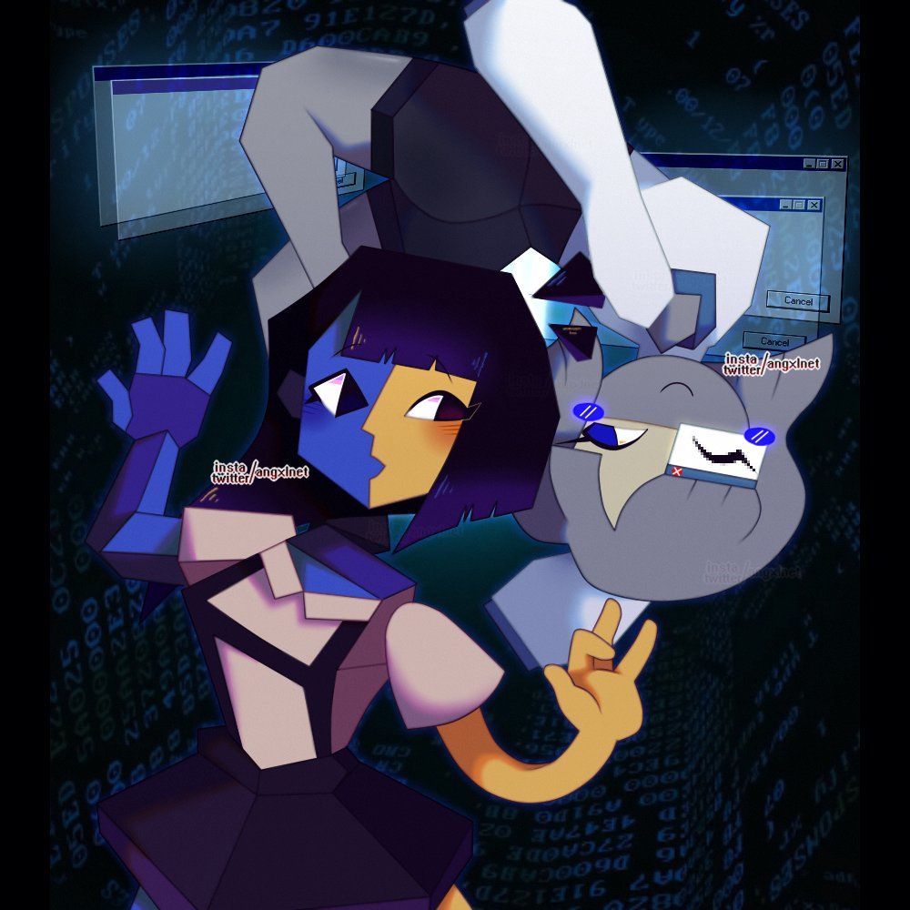 1000x1000 made myself a wallpaper :D also yes voide can float in the air- #enaoc #webcoreoc #webcore #internetcoreoc #internetcore #ena #enajoelg #enafanart
