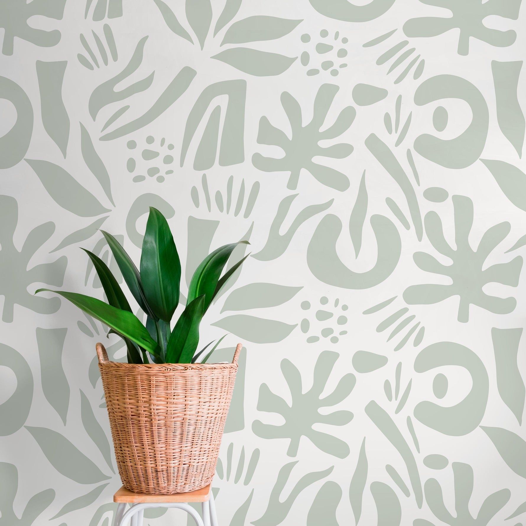 1780x1780 Abstract Mint Green Wallpaper Wall Decor