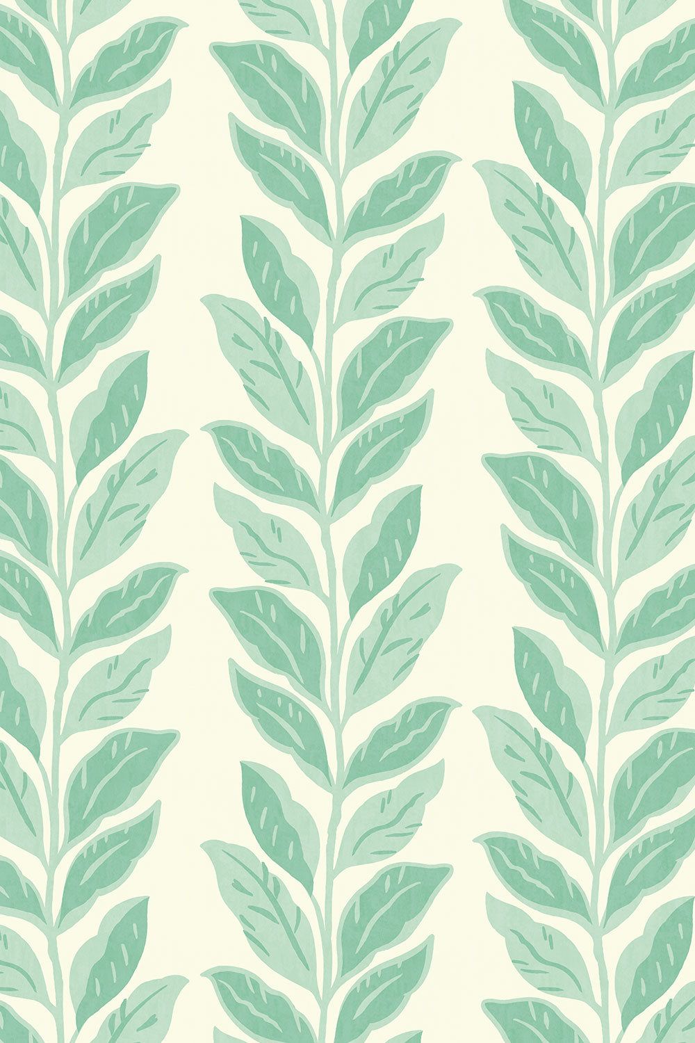 1000x1500 Garden Leaf Stripe Eco Friendly Wallpaper. Grasscloth Botanical Vines