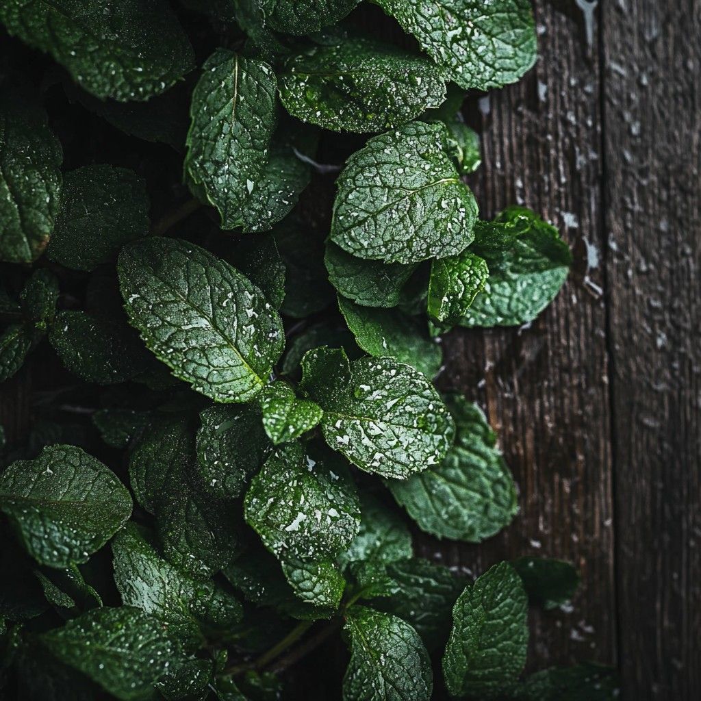 1024x1024 Free Fresh mint leaves Image, Leaves, Fresh