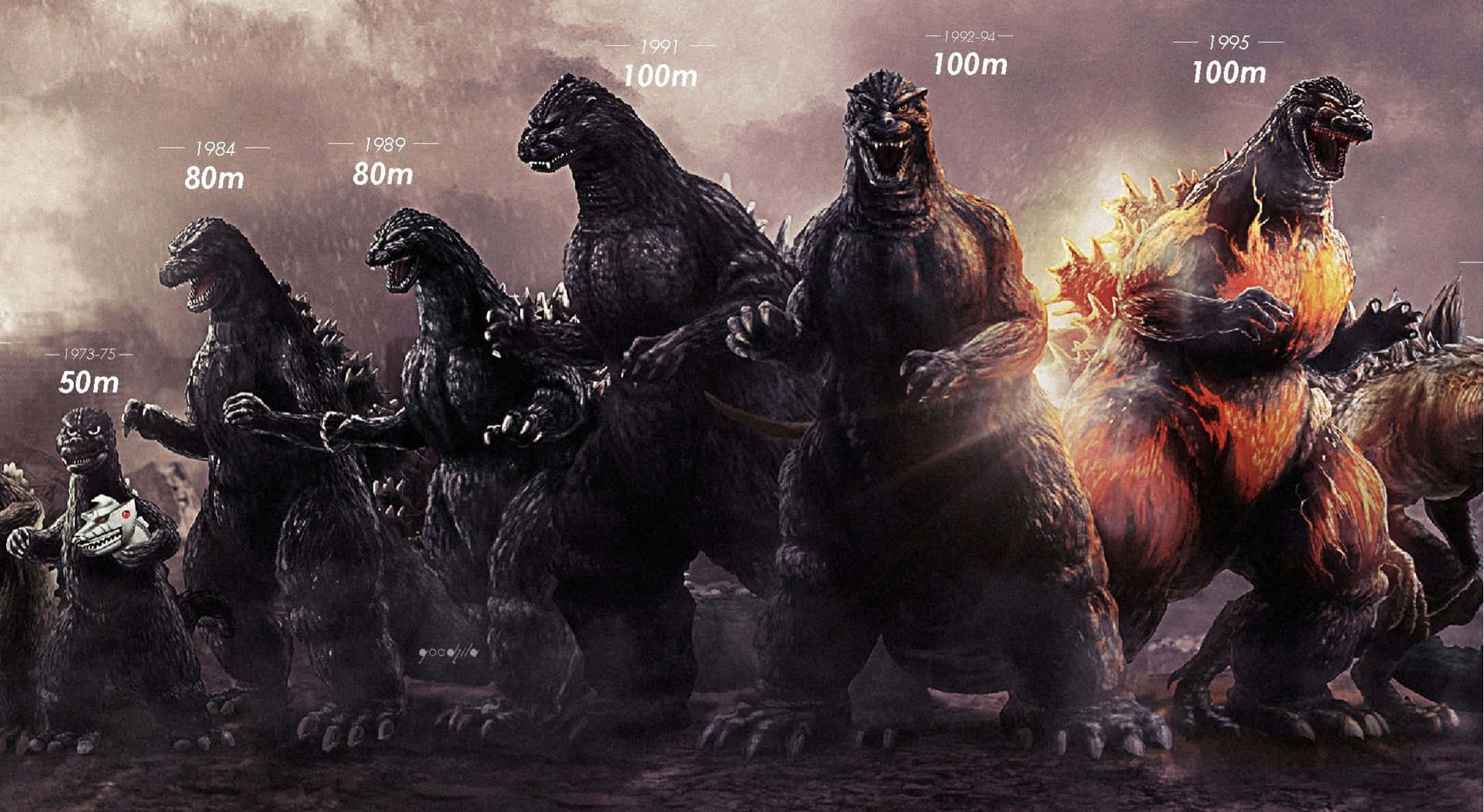 1920x1051 Download Godzilla 1954 of a Monster Wallpaper