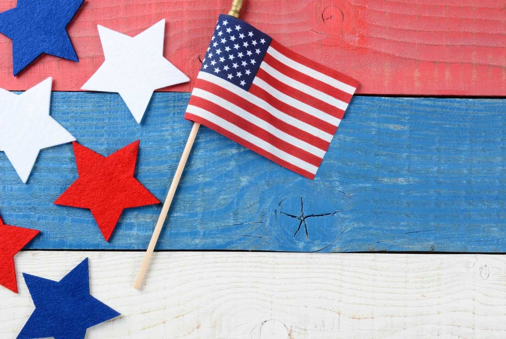 1613x1080 Festive 4th of July Zoom Background