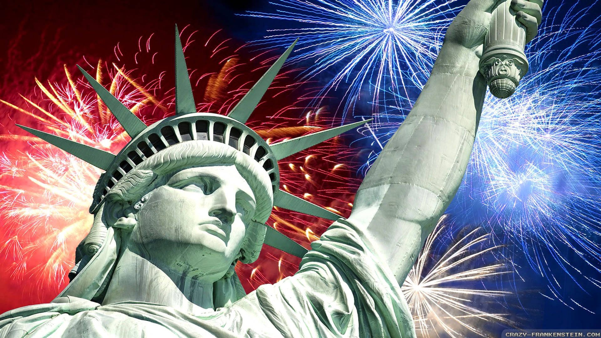 1920x1080 Download Celebrating the Fourth of July with Fireworks Wallpaper