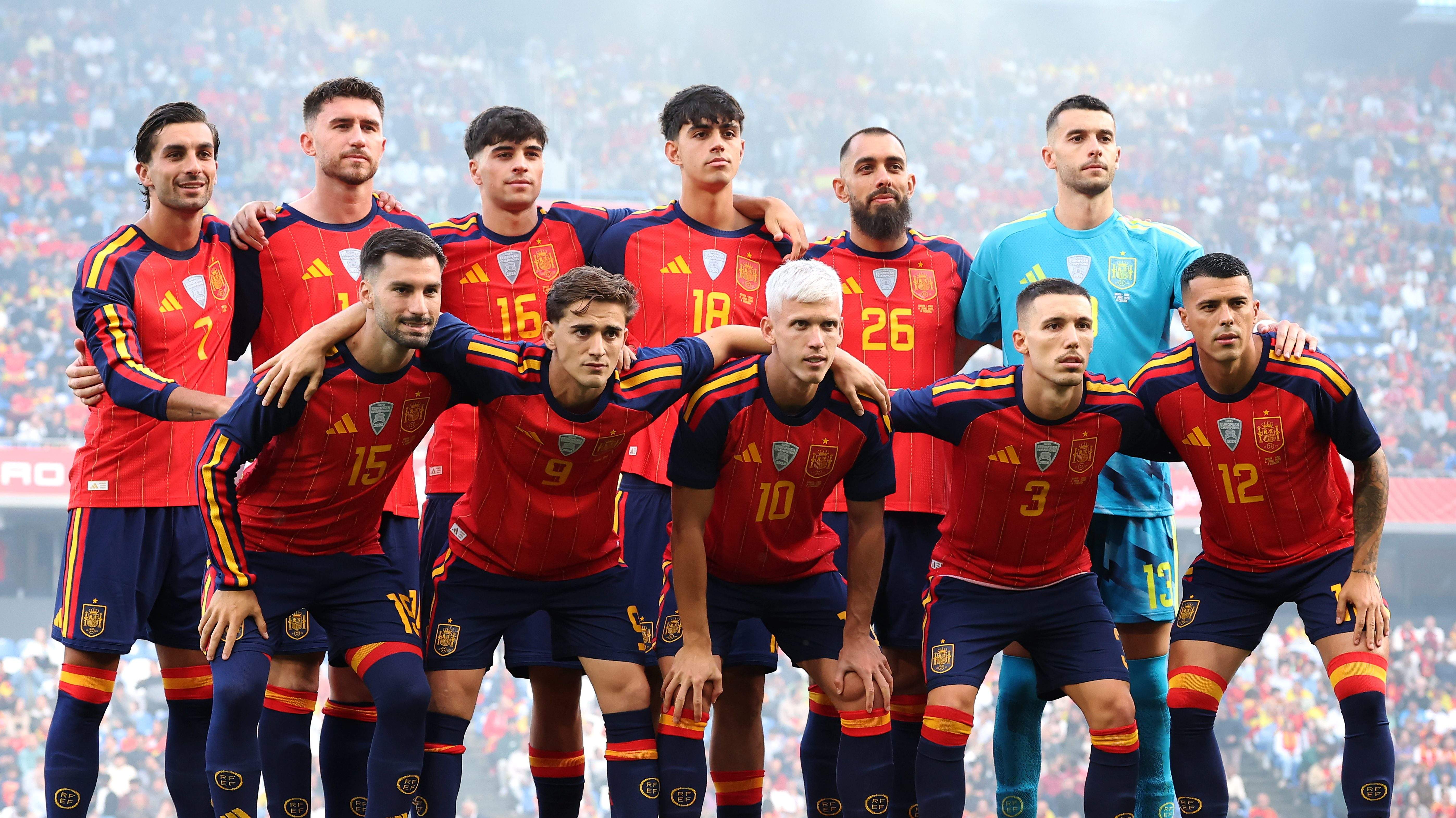 5590x3140 Spain National Team 2026: All 26 World Cup Players And Club Teams