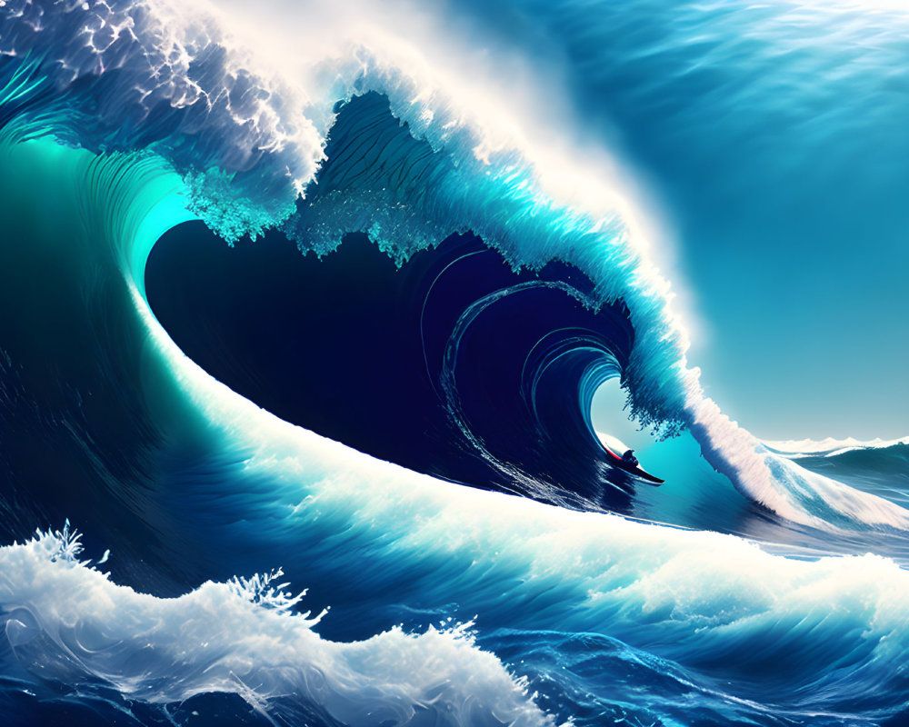1000x800 image of The Ninth Wave is one of the most famous paintings by the Russian marine painter Ivan Aivazovsky. Deep Dream Generator