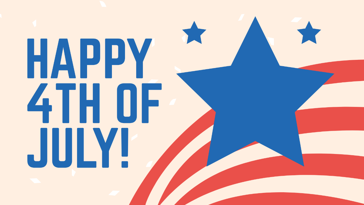 1200x675 Free Happy 4th Of July Wallpaper Template to Edit Online